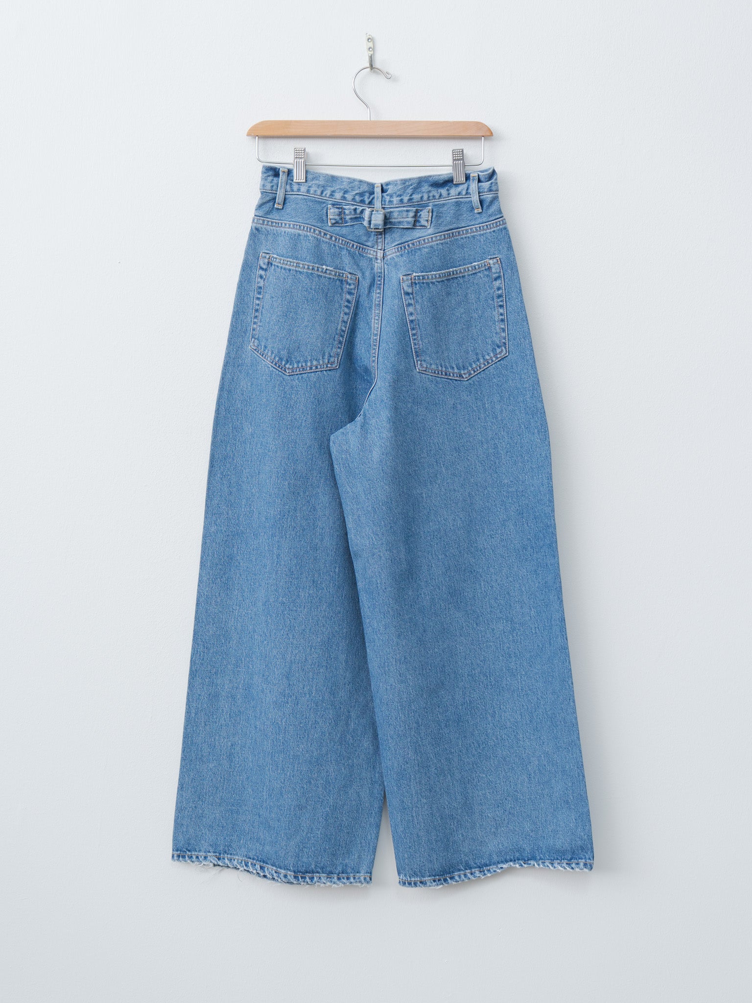 Namu Shop - Yleve 13.5oz High Waist Wide Denim - Indigo
