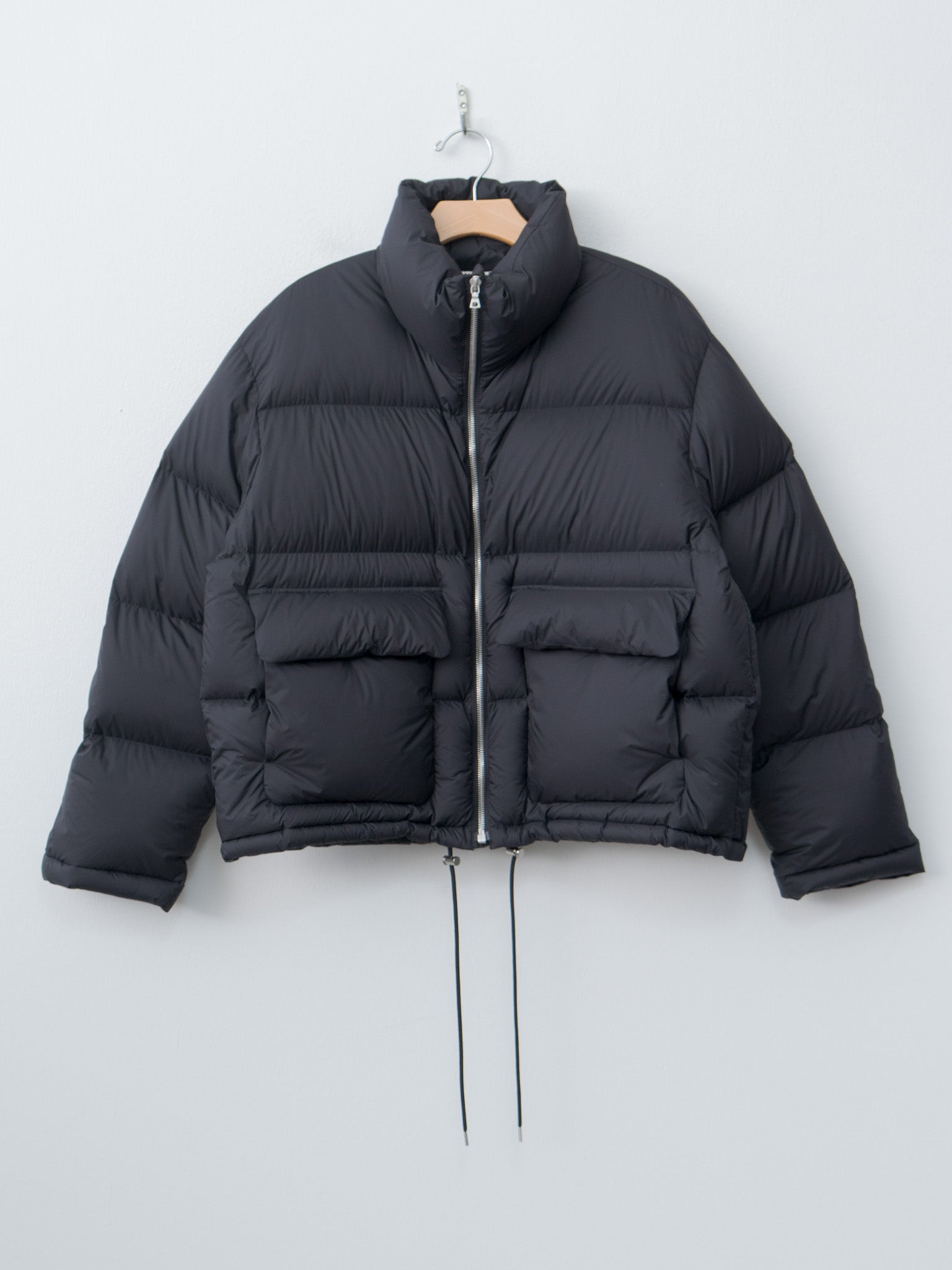 Namu Shop - Auralee Super Light Nylon Ripstop Down Blouson - Black