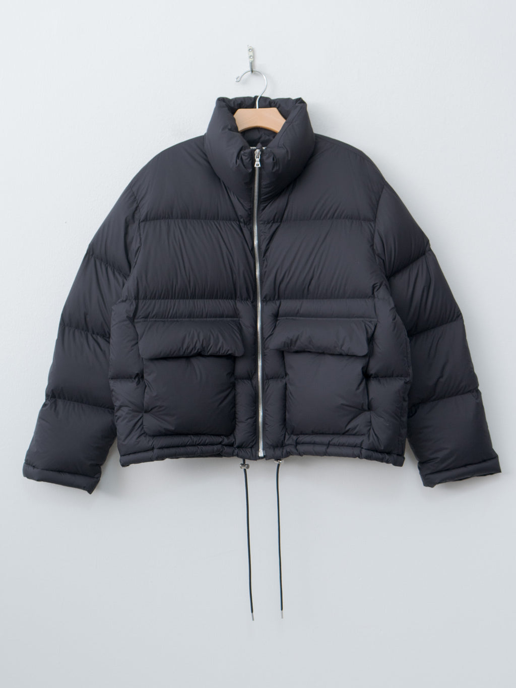 Namu Shop - Auralee Super Light Nylon Ripstop Down Blouson - Black