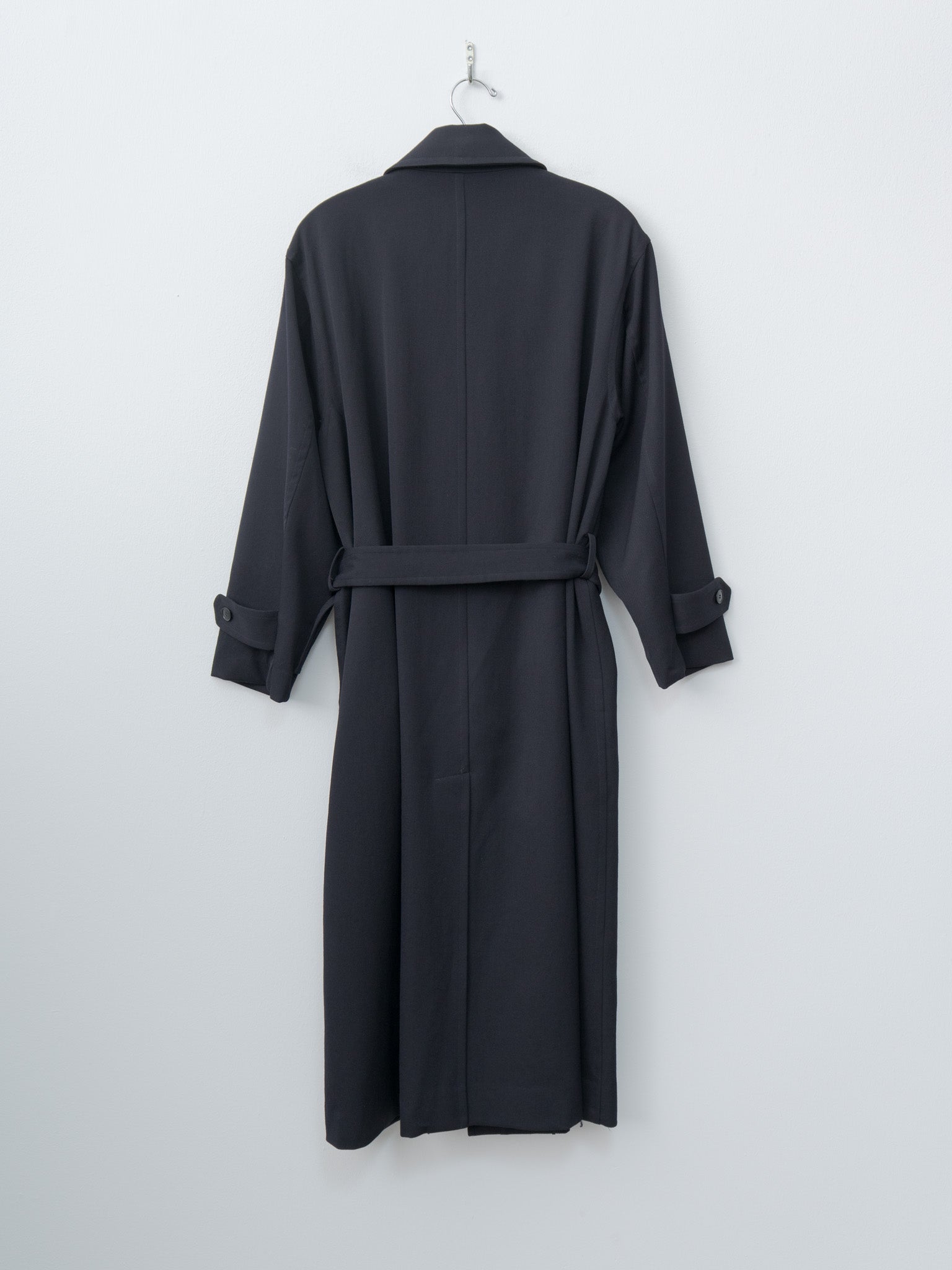 Namu Shop - Yleve Wool Gaba Zip Coat - Navy