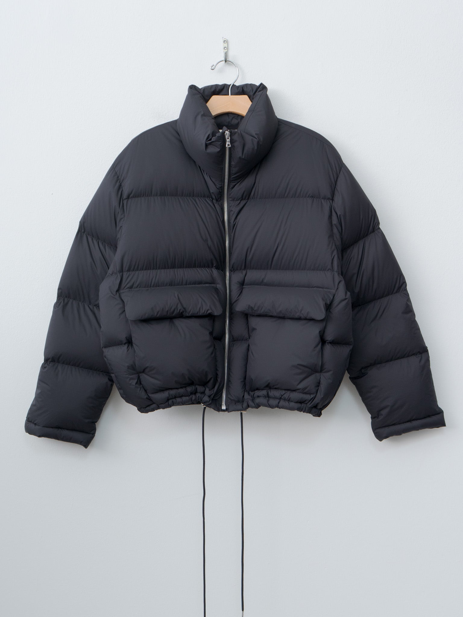 Namu Shop - Auralee Super Light Nylon Ripstop Down Blouson - Black