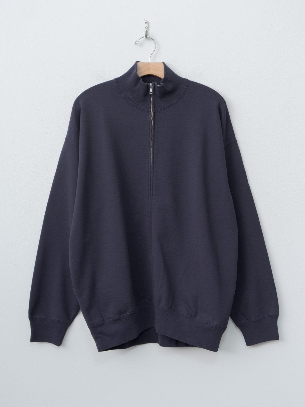 Namu Shop - Y Organic Cotton Heavy Weight Fleece Blouson - Navy