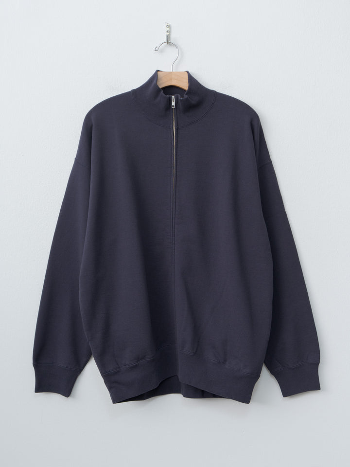 Namu Shop - Y Organic Cotton Heavy Weight Fleece Blouson - Navy