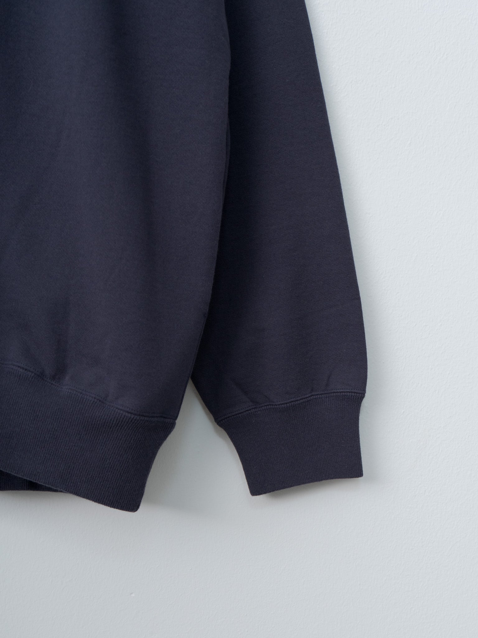 Namu Shop - Y Organic Cotton Heavy Weight Fleece Blouson - Navy