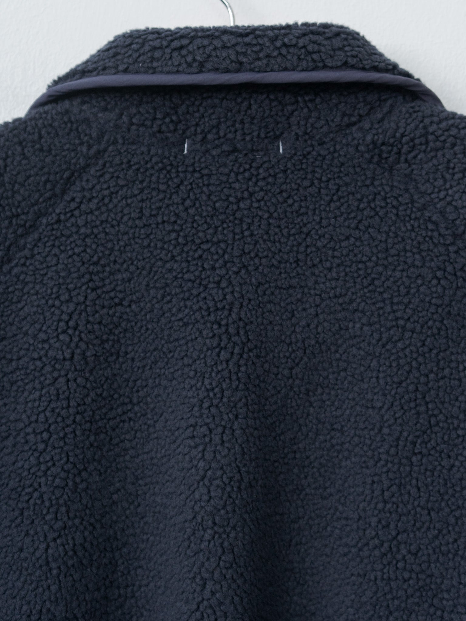 Namu Shop - Y Recycled Polyester Boa Blouson - Navy
