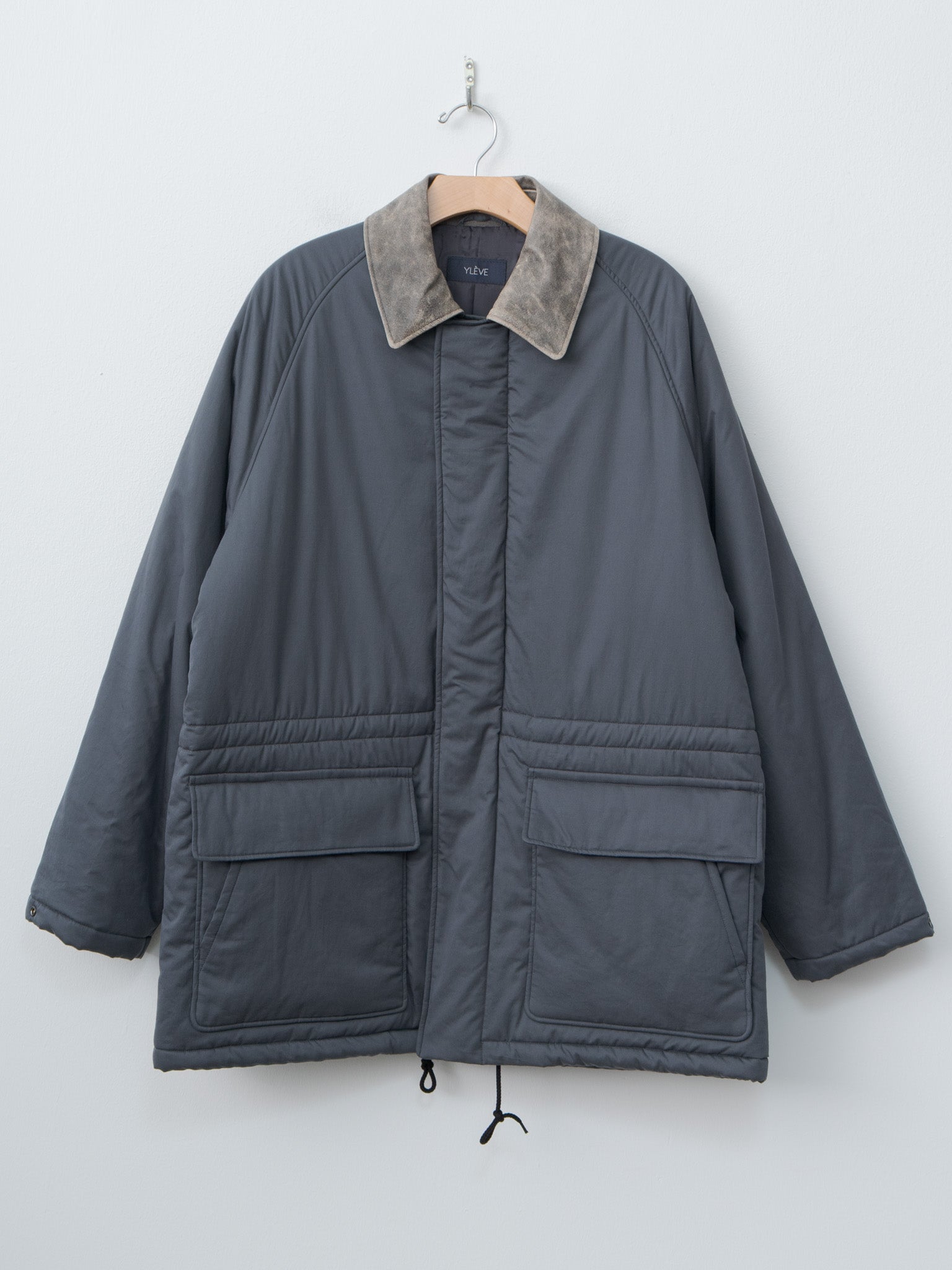 Namu Shop - Yleve Finx Cotton Padding Coat - Smokey Navy