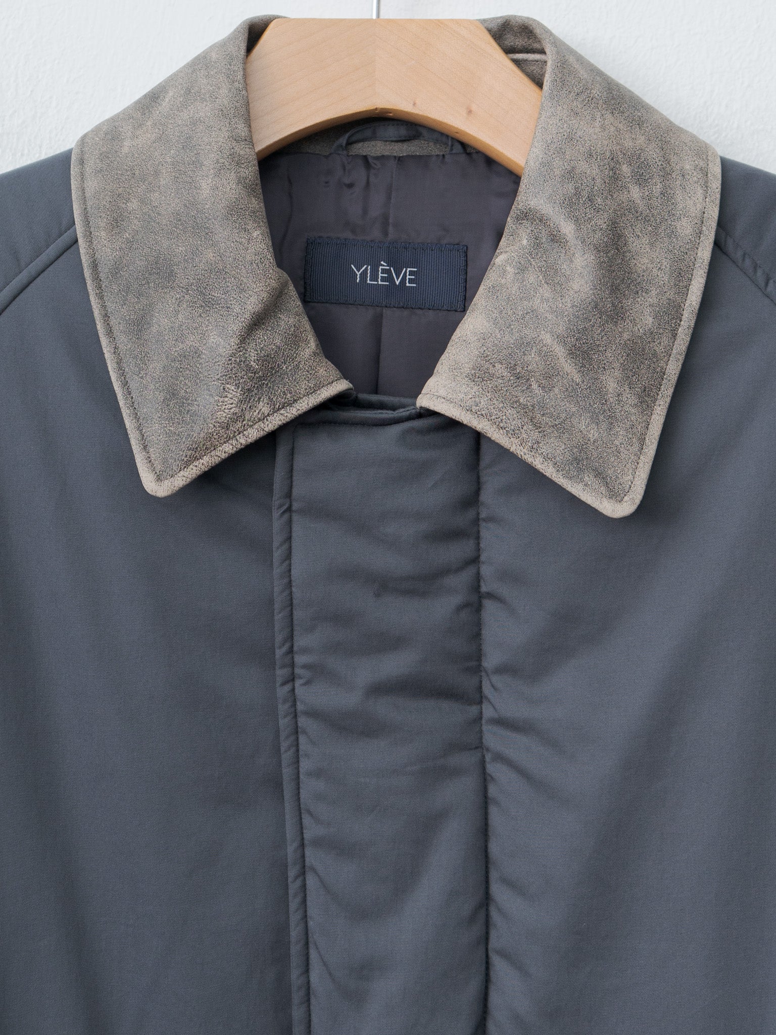 Namu Shop - Yleve Finx Cotton Padding Coat - Smokey Navy