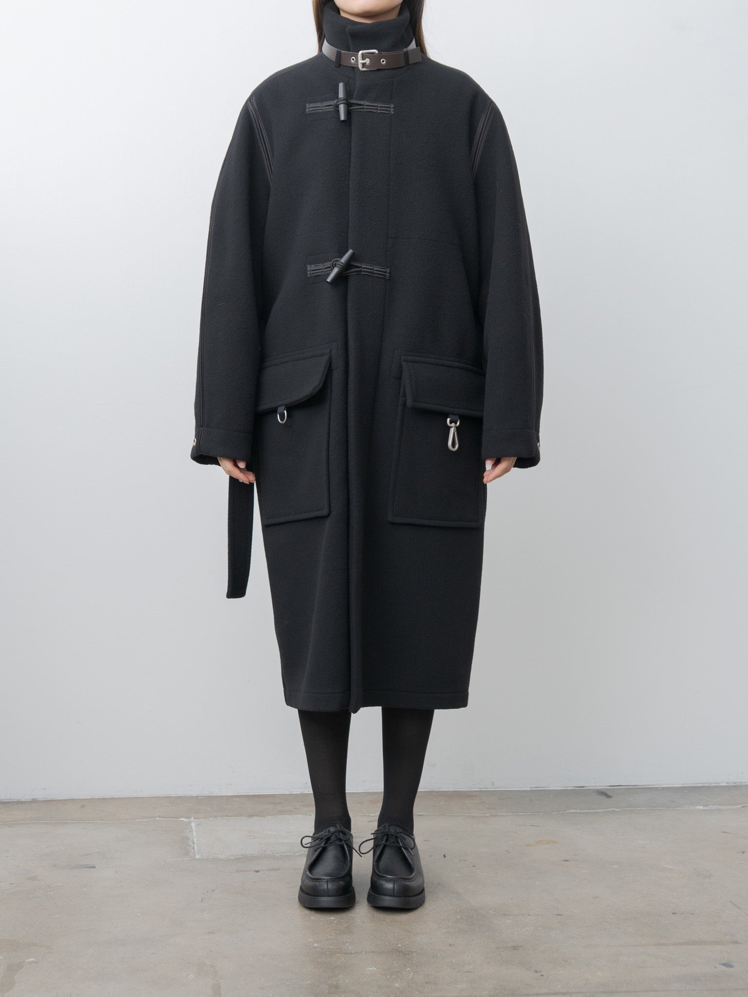 Namu Shop - Lemaire Duffle Coat - Black