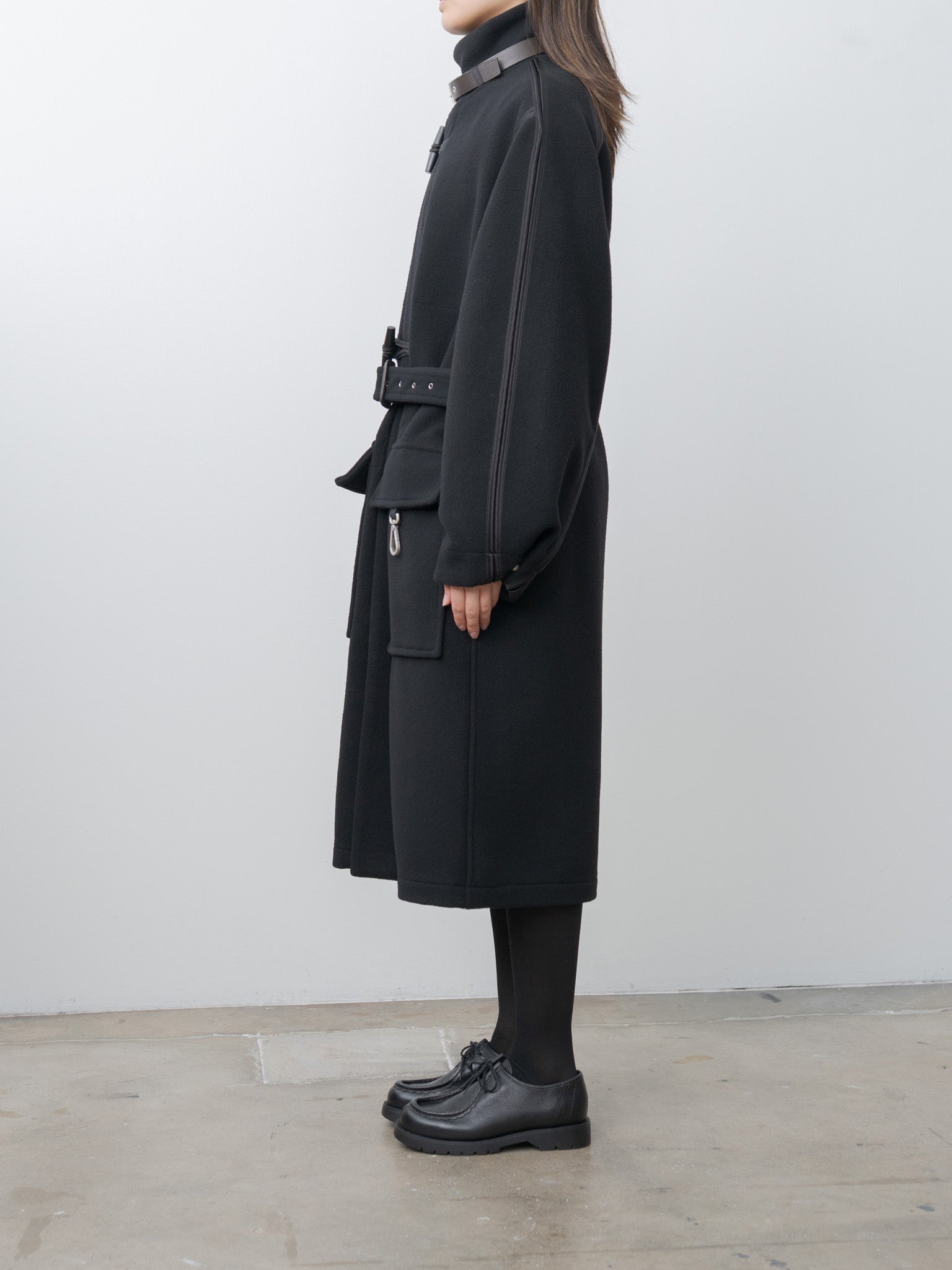 Namu Shop - Lemaire Duffle Coat - Black