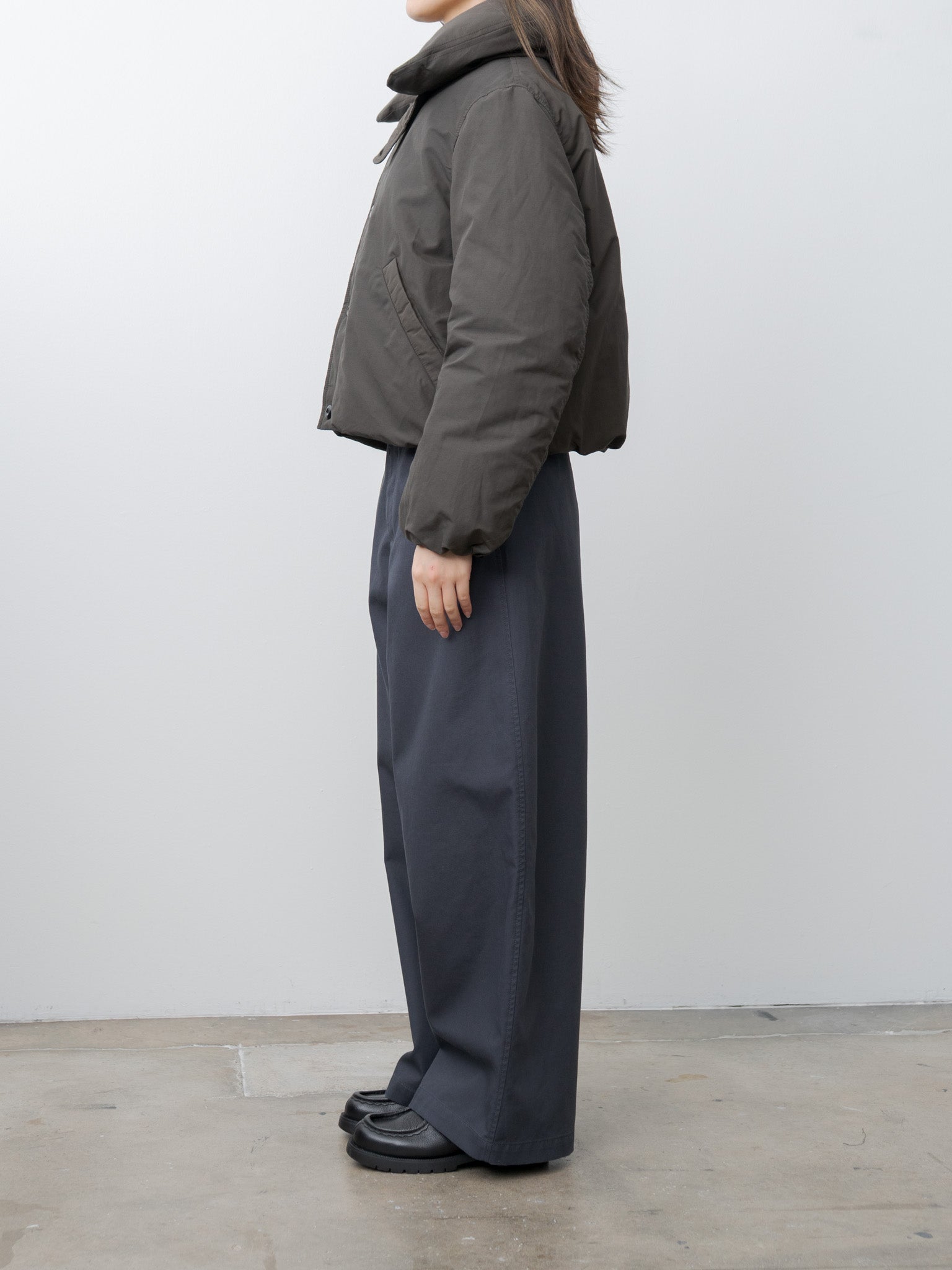 Namu Shop - Lemaire Short Puffer Blouson - Dark Espresso