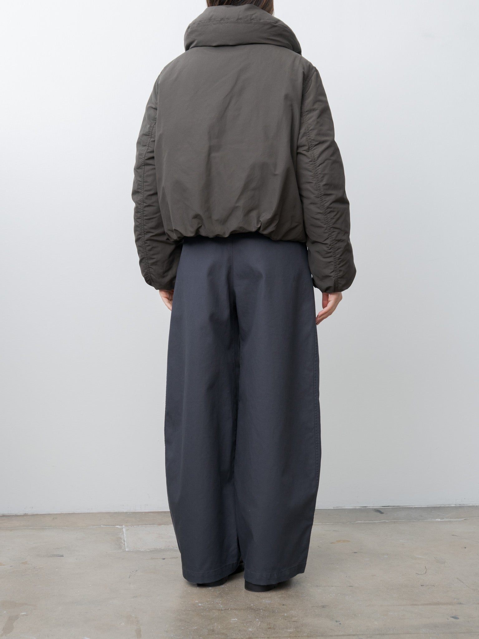 Namu Shop - Lemaire Short Puffer Blouson - Dark Espresso