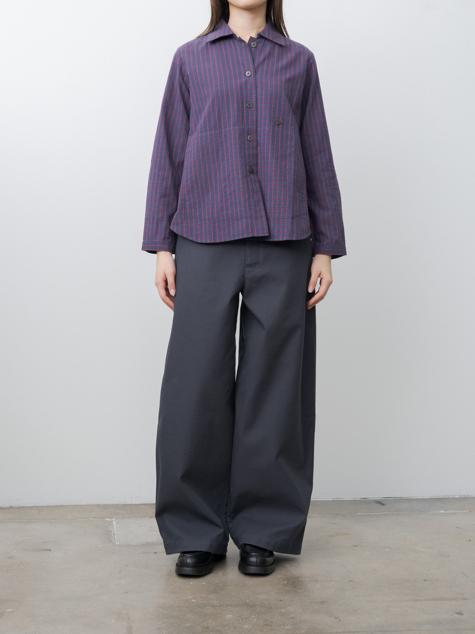 Namu Shop - Jan Machenhauer Kim Shirt Jacket - Red Check