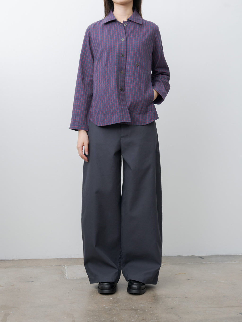 Namu Shop - Jan Machenhauer Kim Shirt Jacket - Red Check