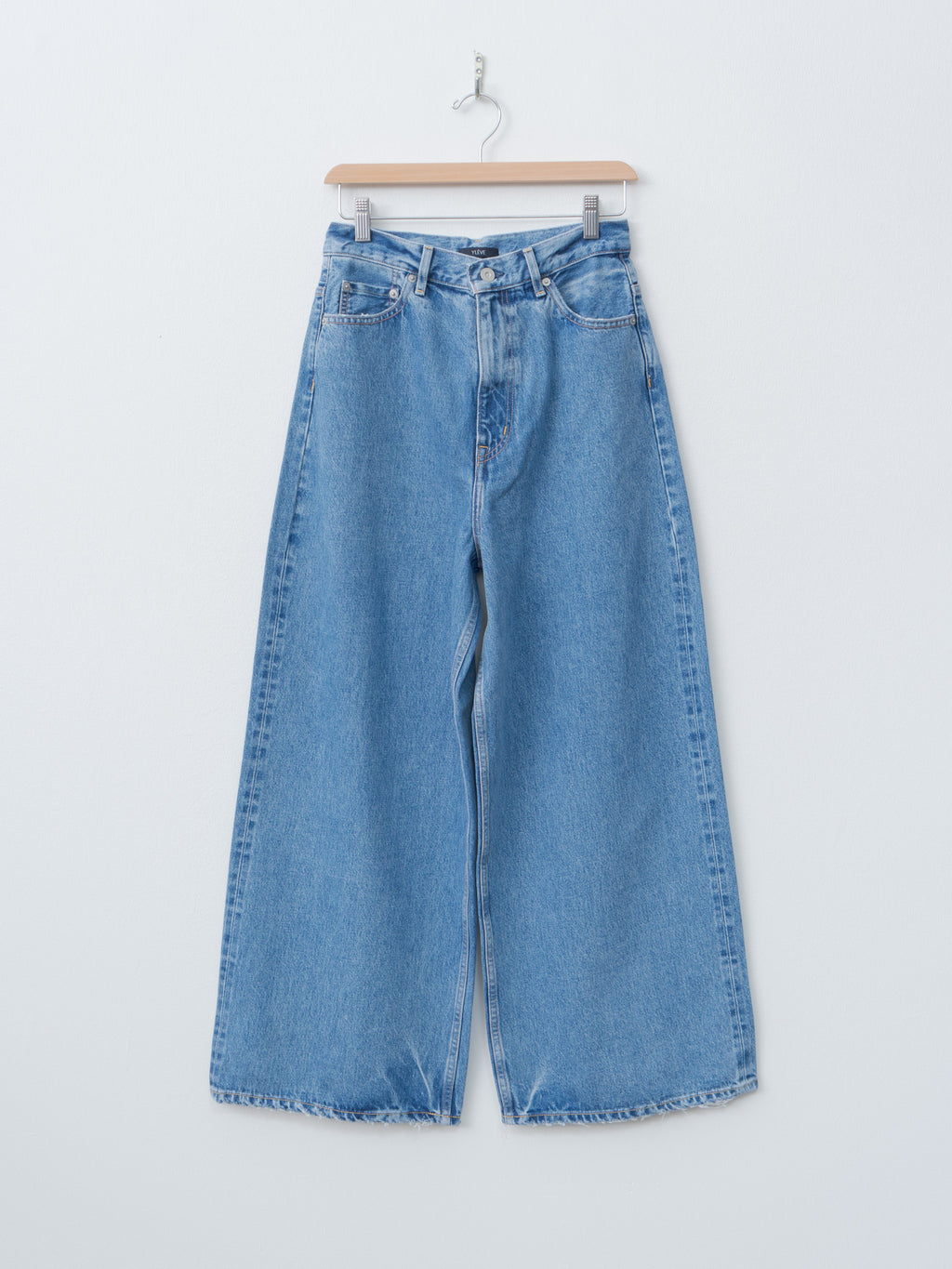 Namu Shop - Yleve 13.5oz High Waist Wide Denim - Indigo