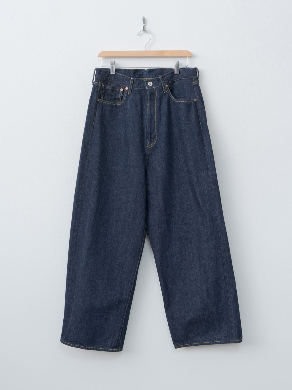 Namu Shop - Yoko Sakamoto 5Pocket Baggy Pants - Indigo
