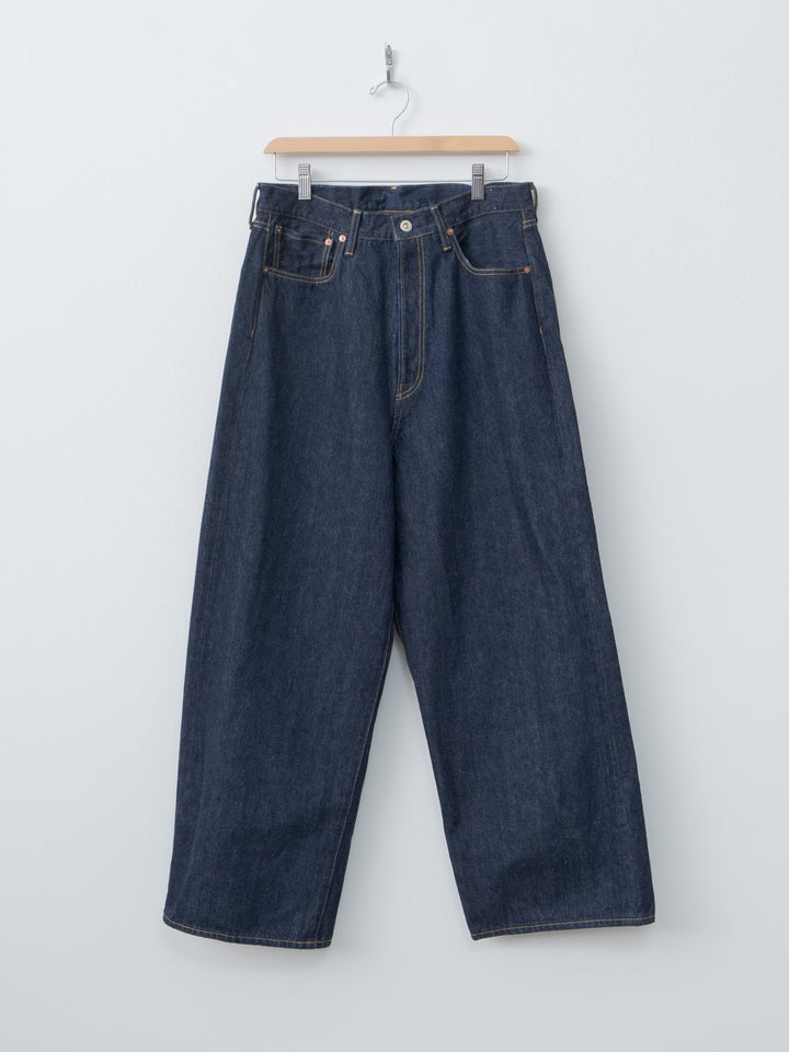 Namu Shop - Yoko Sakamoto 5Pocket Baggy Pants - Indigo