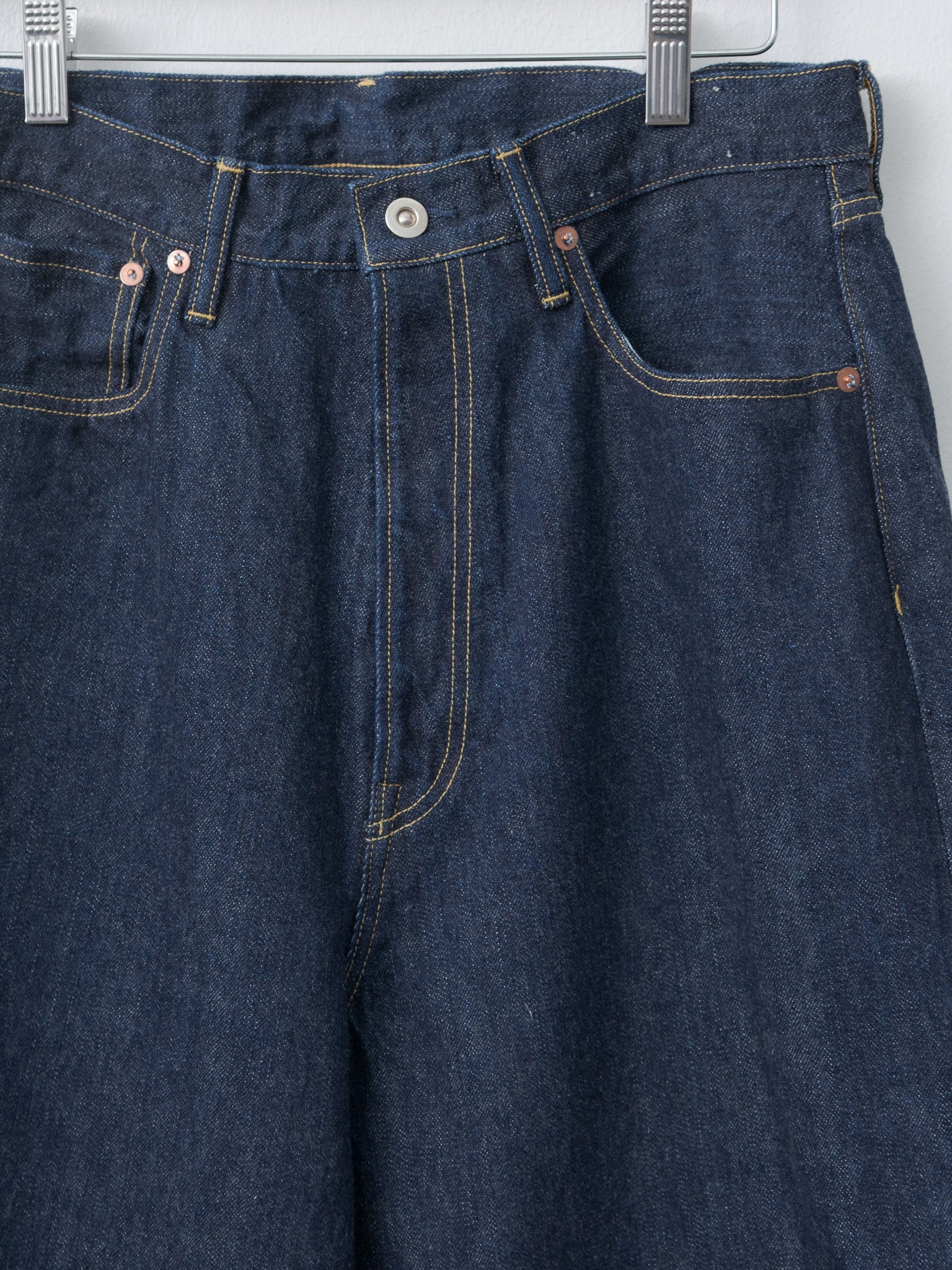 Namu Shop - Yoko Sakamoto 5Pocket Baggy Pants - Indigo