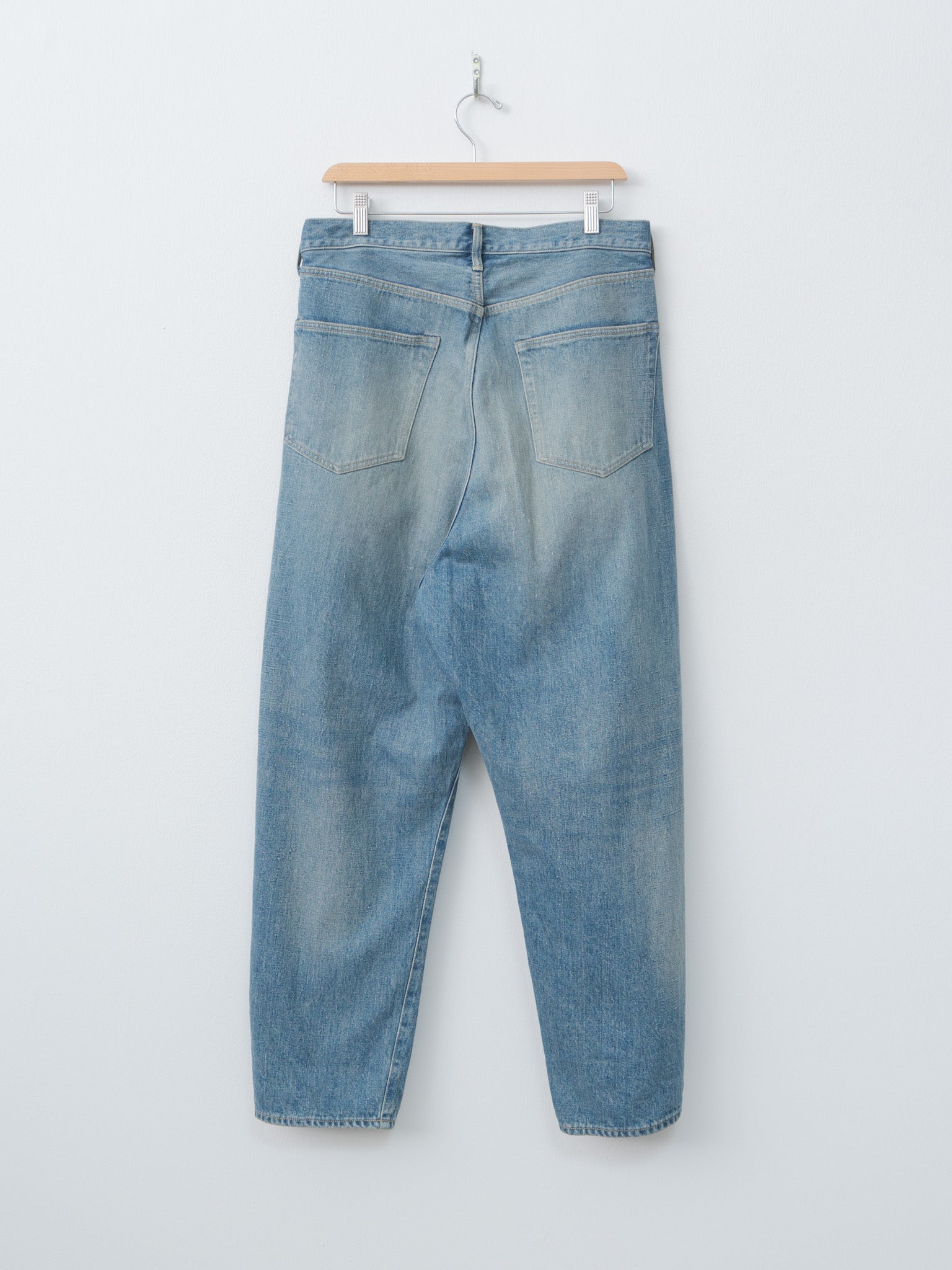Namu Shop - Yoko Sakamoto 5Pocket Baggy Pants - Fade Indigo