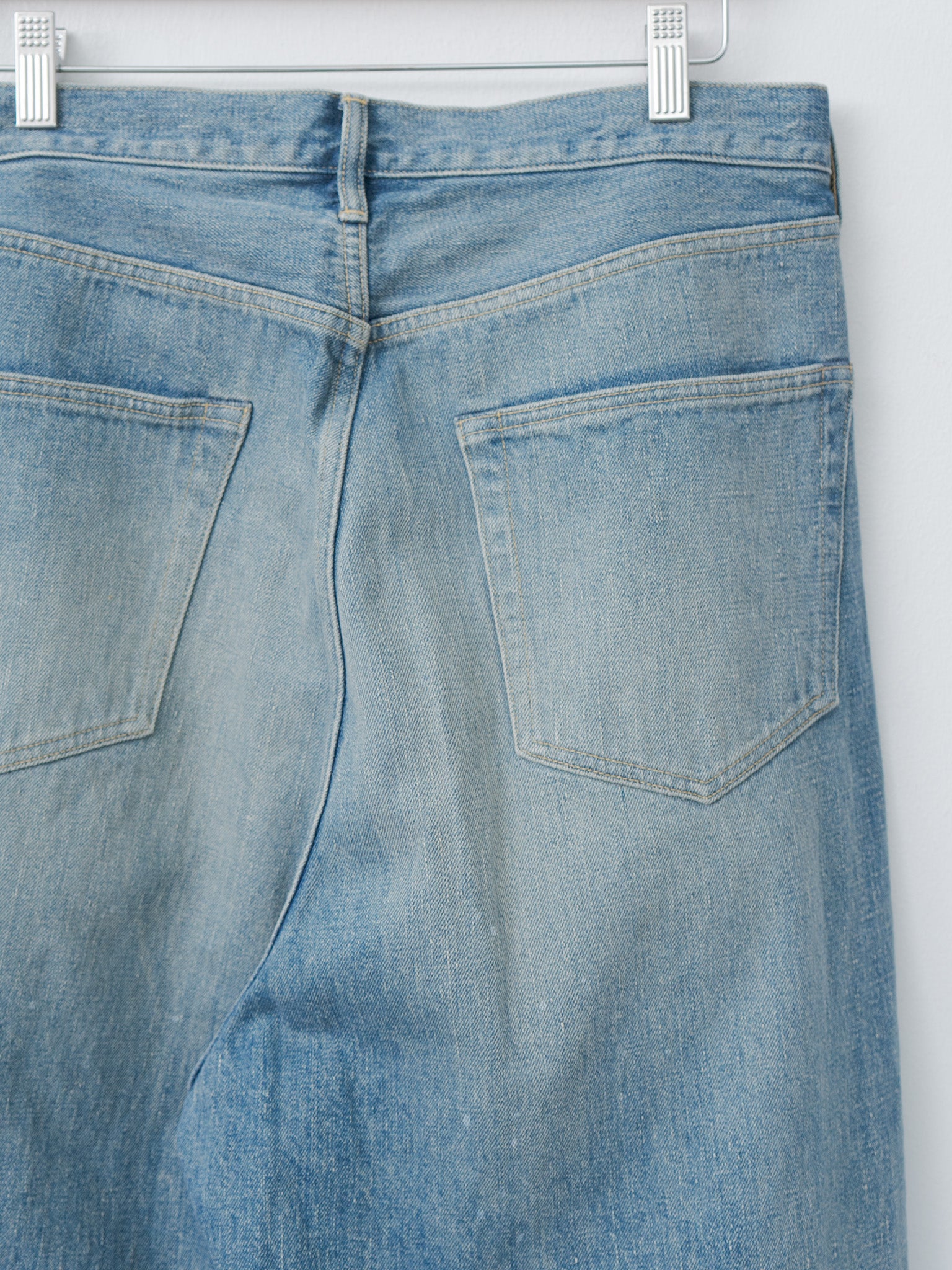 Namu Shop - Yoko Sakamoto 5Pocket Baggy Pants - Fade Indigo