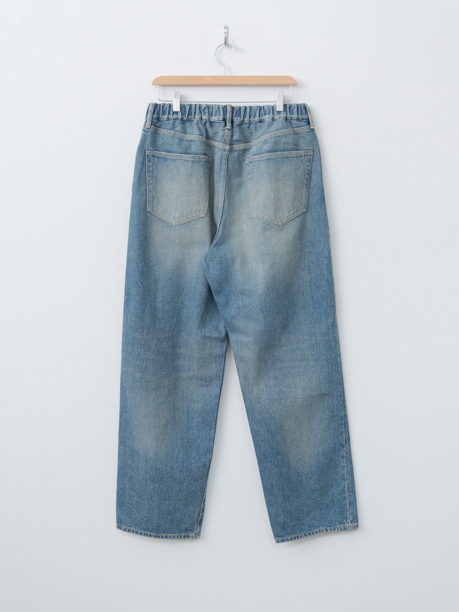 Namu Shop - Yoko Sakamoto 5Pocket Easy Pants - Fade Indigo