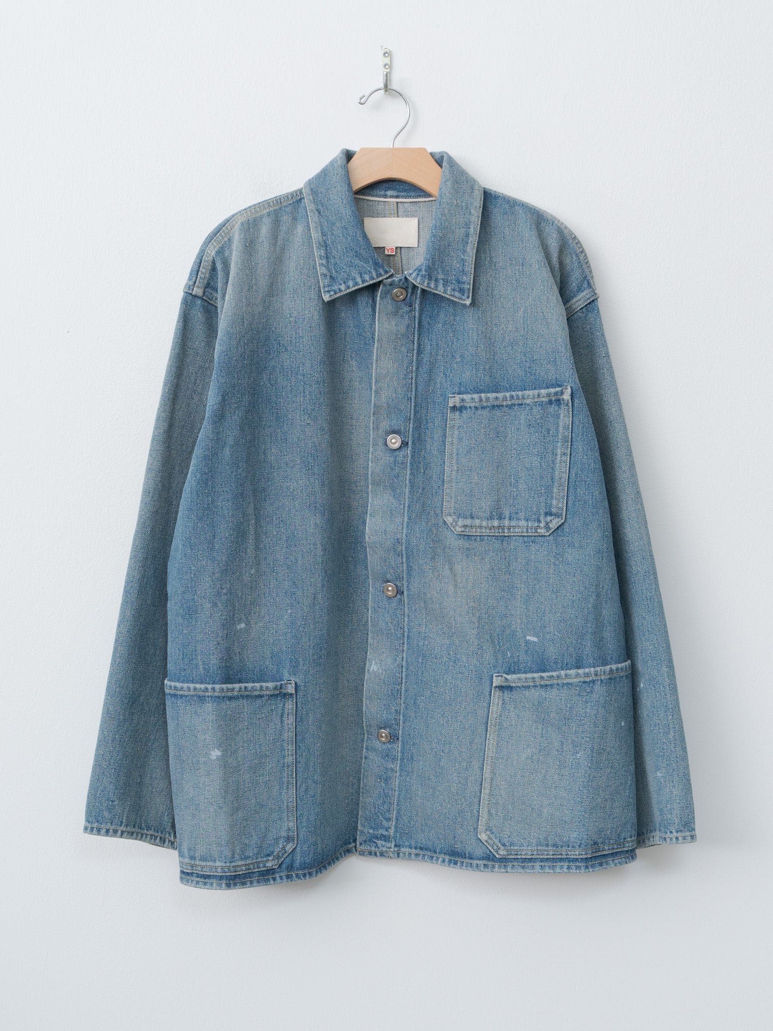 Namu Shop - Yoko Sakamoto Coverall - Fade Indigo