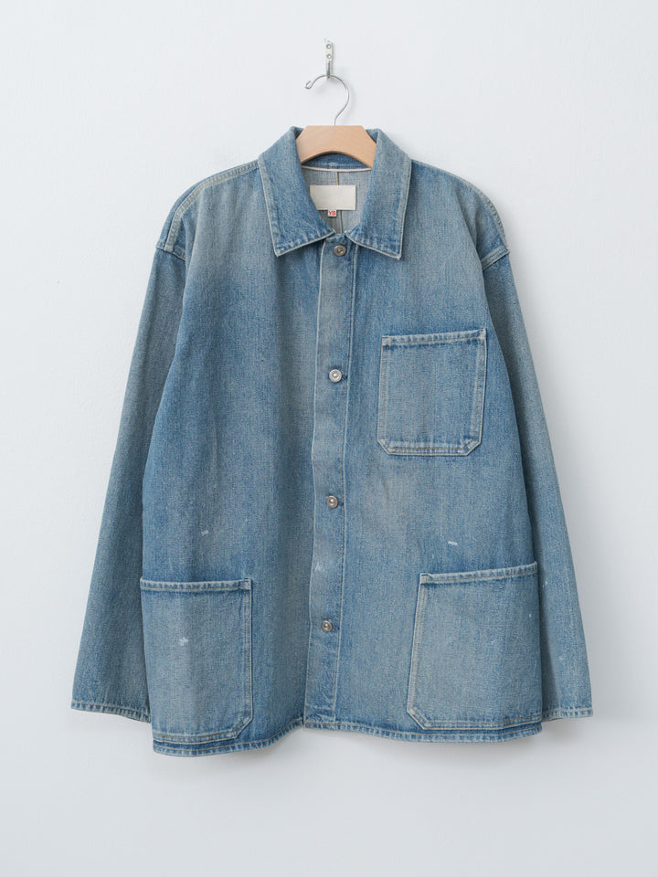 Namu Shop - Yoko Sakamoto Coverall - Fade Indigo
