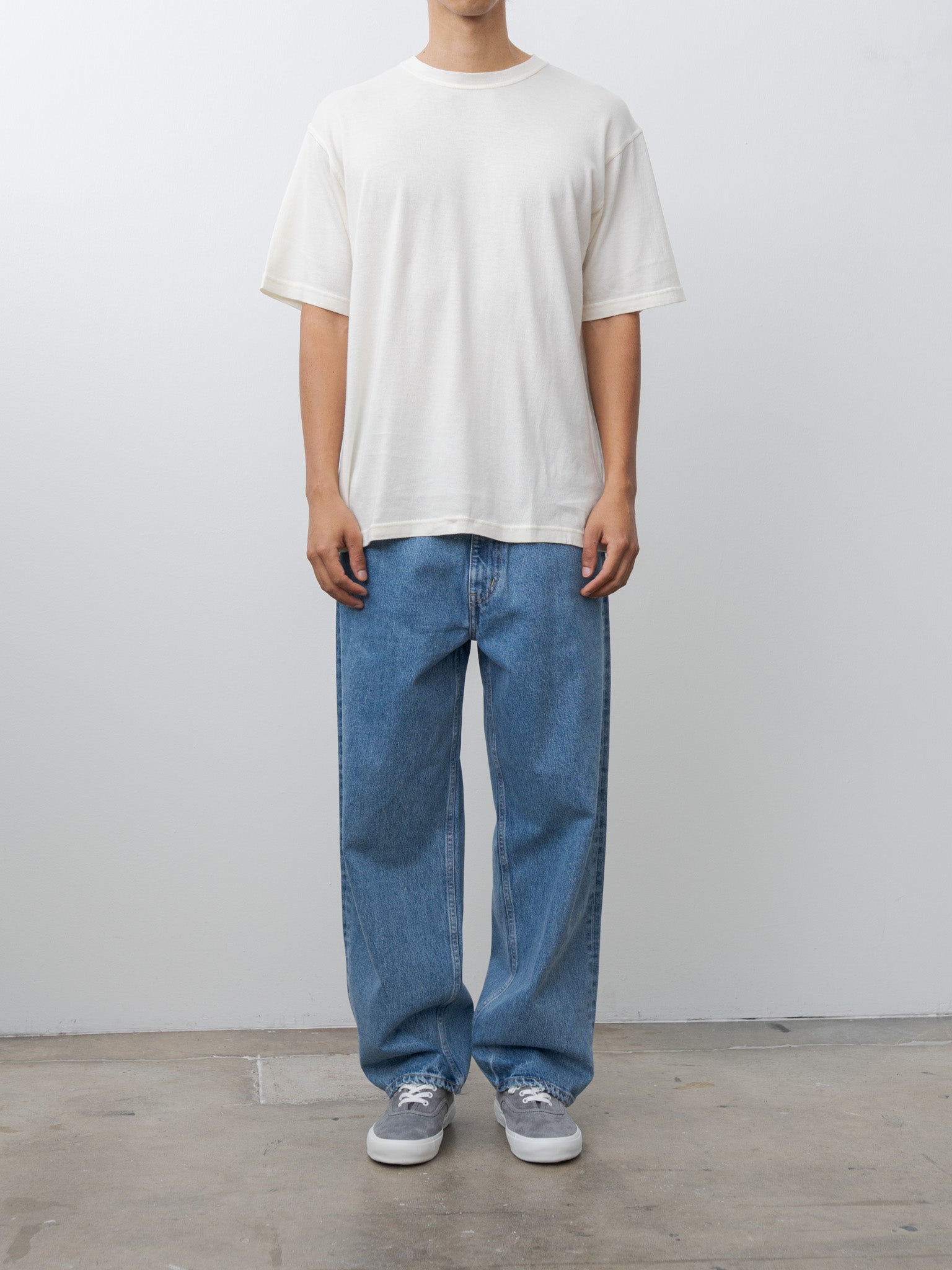 Namu Shop - Herill Cotton Cashmere T-Shirt - White