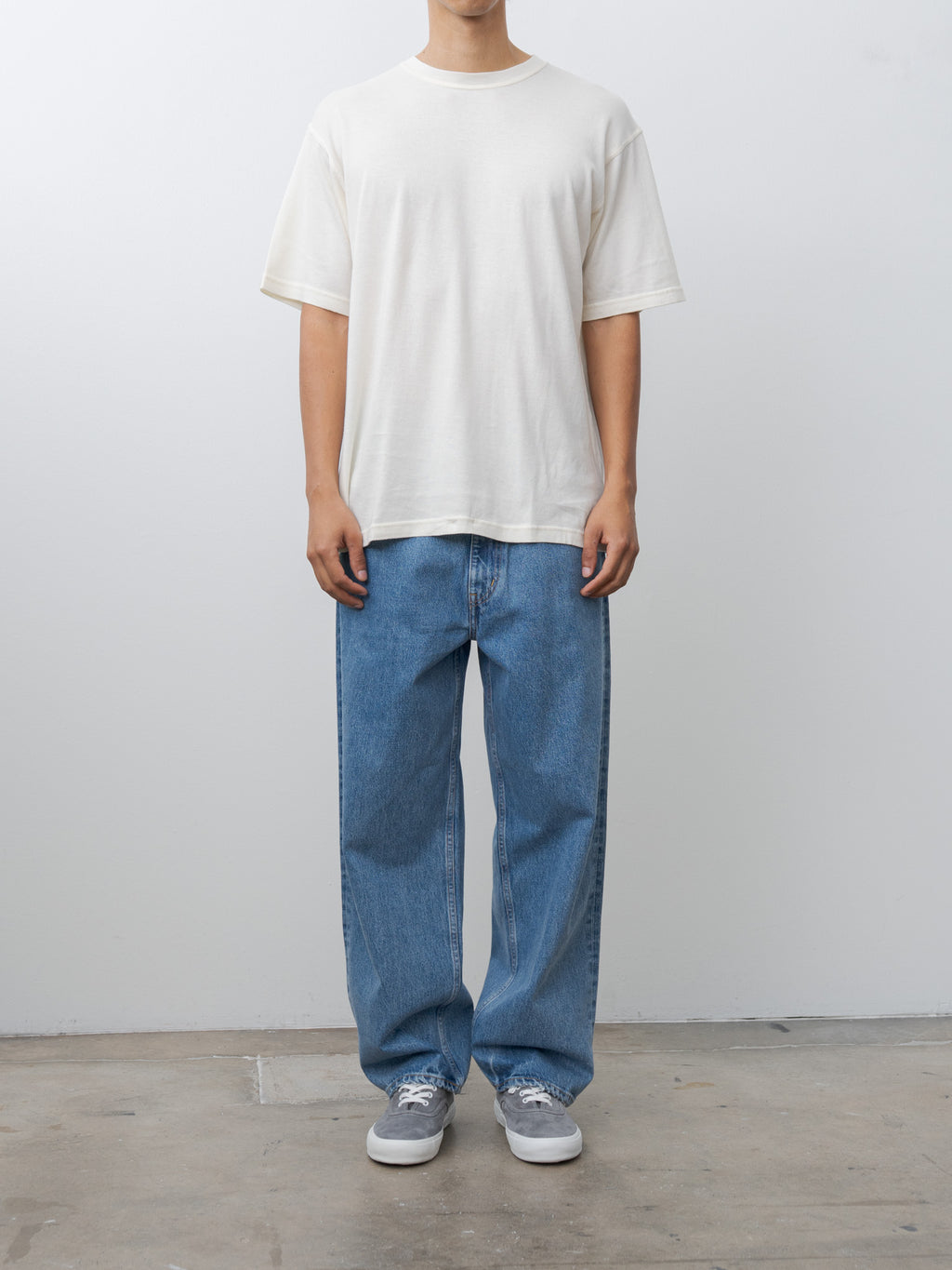 Namu Shop - Herill Cotton Cashmere T-Shirt - White