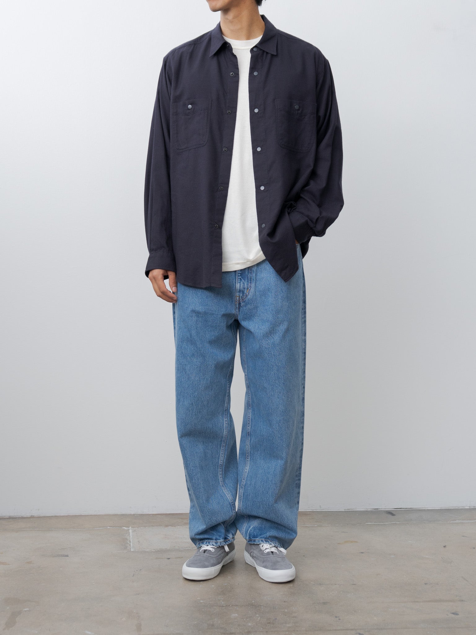 Namu Shop - Yleve 13.5oz Baggy Denim - Indigo