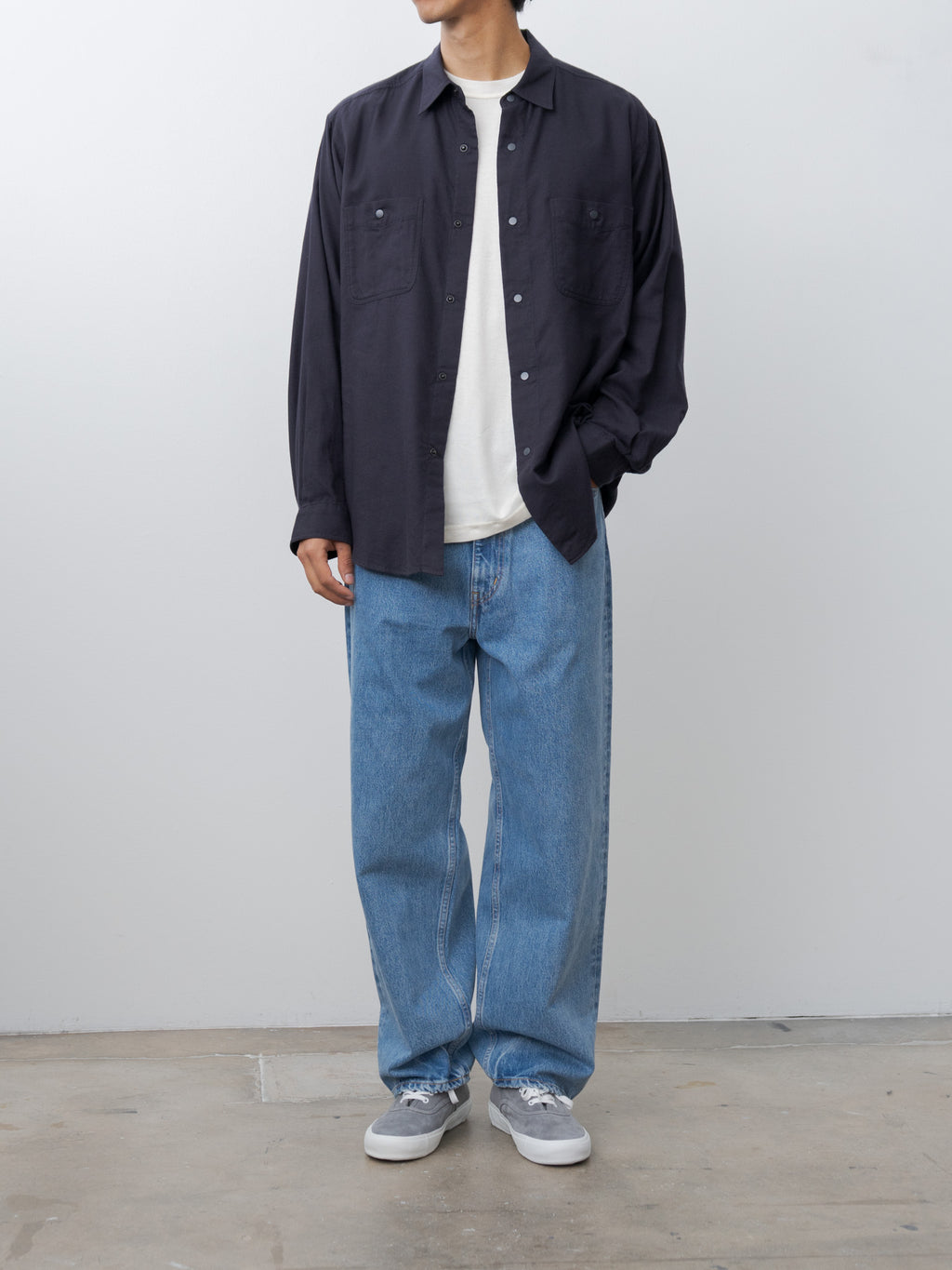 Namu Shop - Yleve 13.5oz Baggy Denim - Indigo
