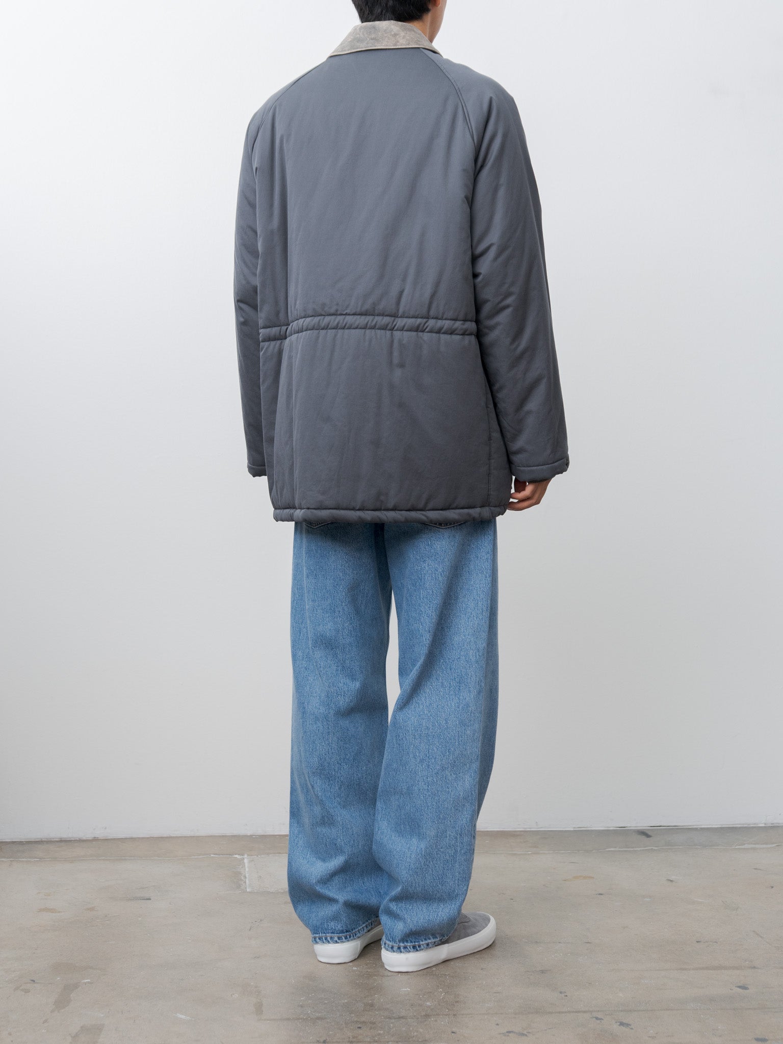 Namu Shop - Yleve Finx Cotton Padding Coat - Smokey Navy