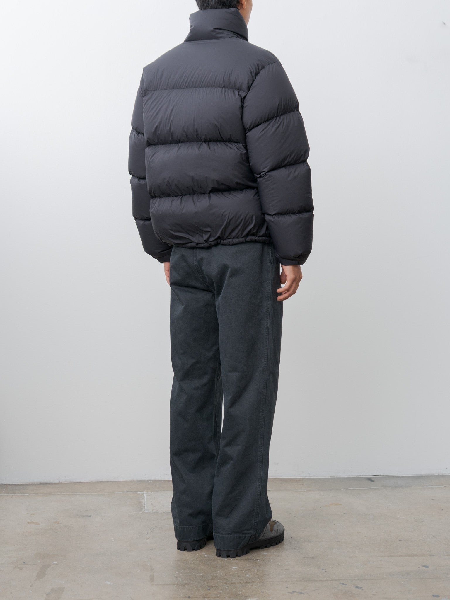 Namu Shop - Auralee Super Light Nylon Ripstop Down Blouson - Black
