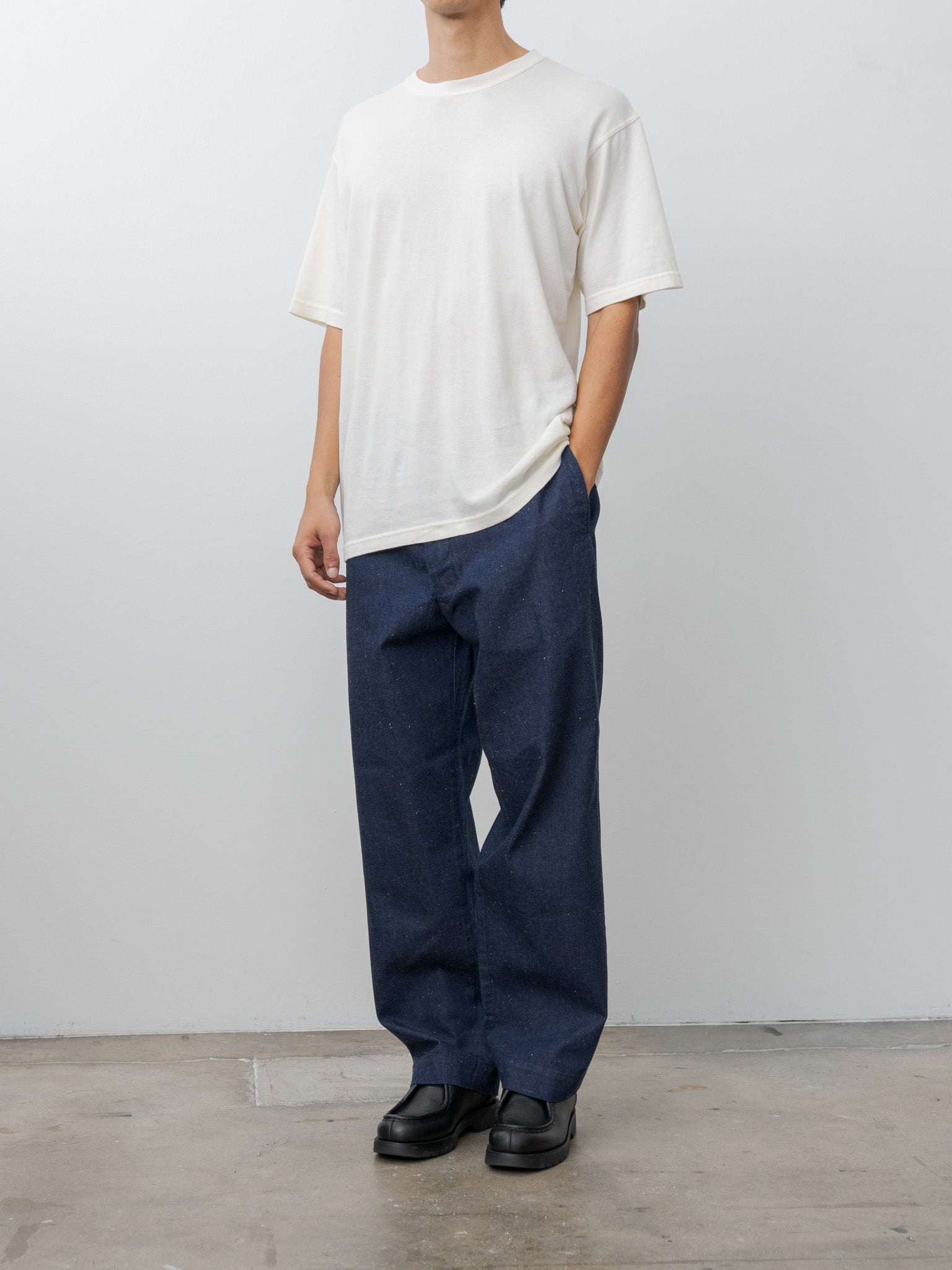 Namu Shop - Herill Nep Denim Work Pants - Indigo