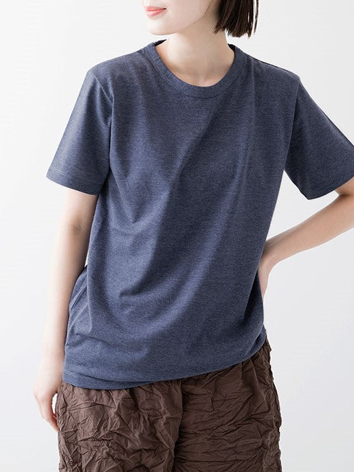 Namu Shop - Veritecoeur Short Sleeve Tee - Navy