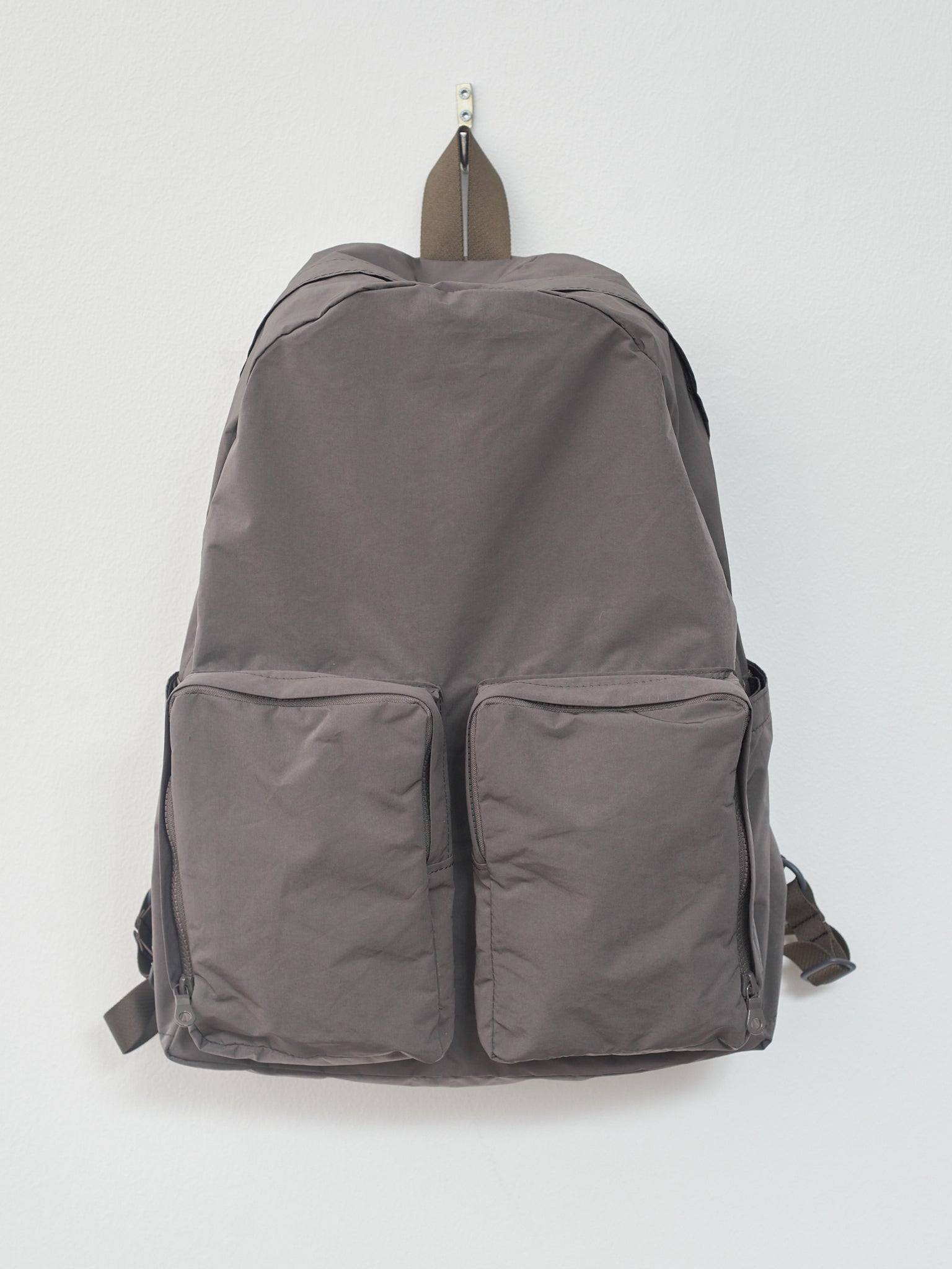 Namu Shop - Amiacalva Split Yarn Backpack - Gray