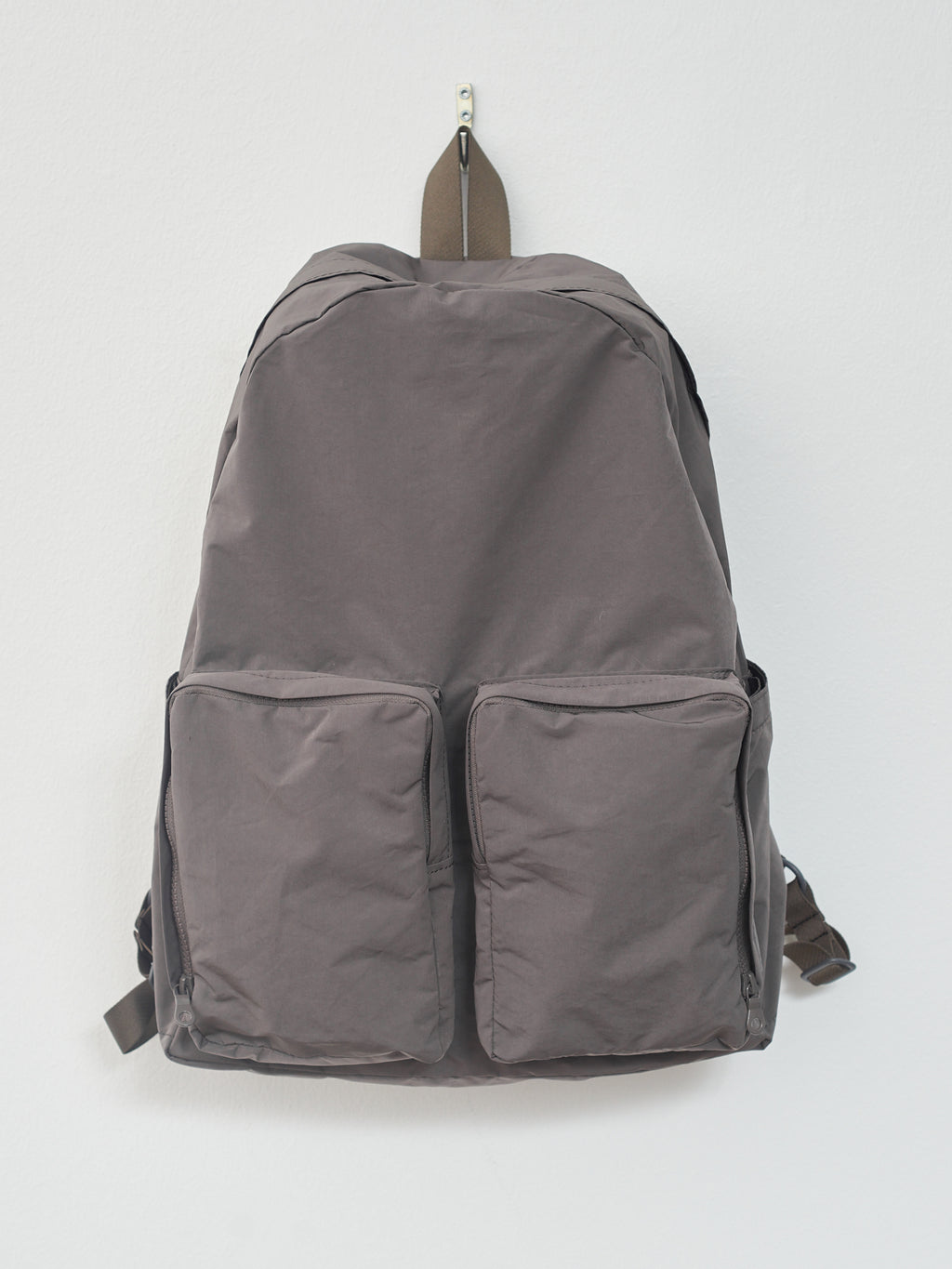 Namu Shop - Amiacalva Split Yarn Backpack - Gray