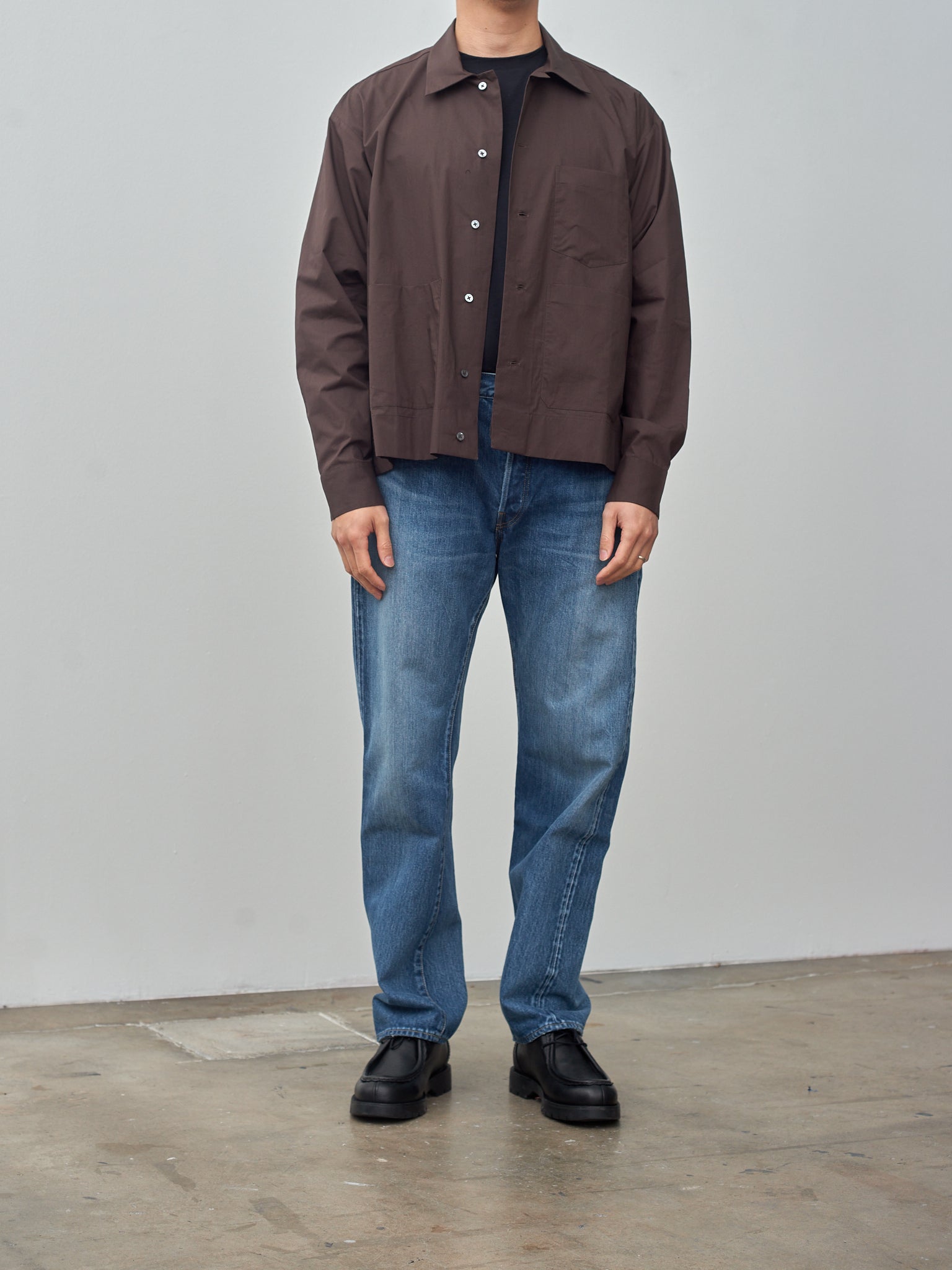 Namu Shop - Jan Machenhauer Frank Shirt - Espresso