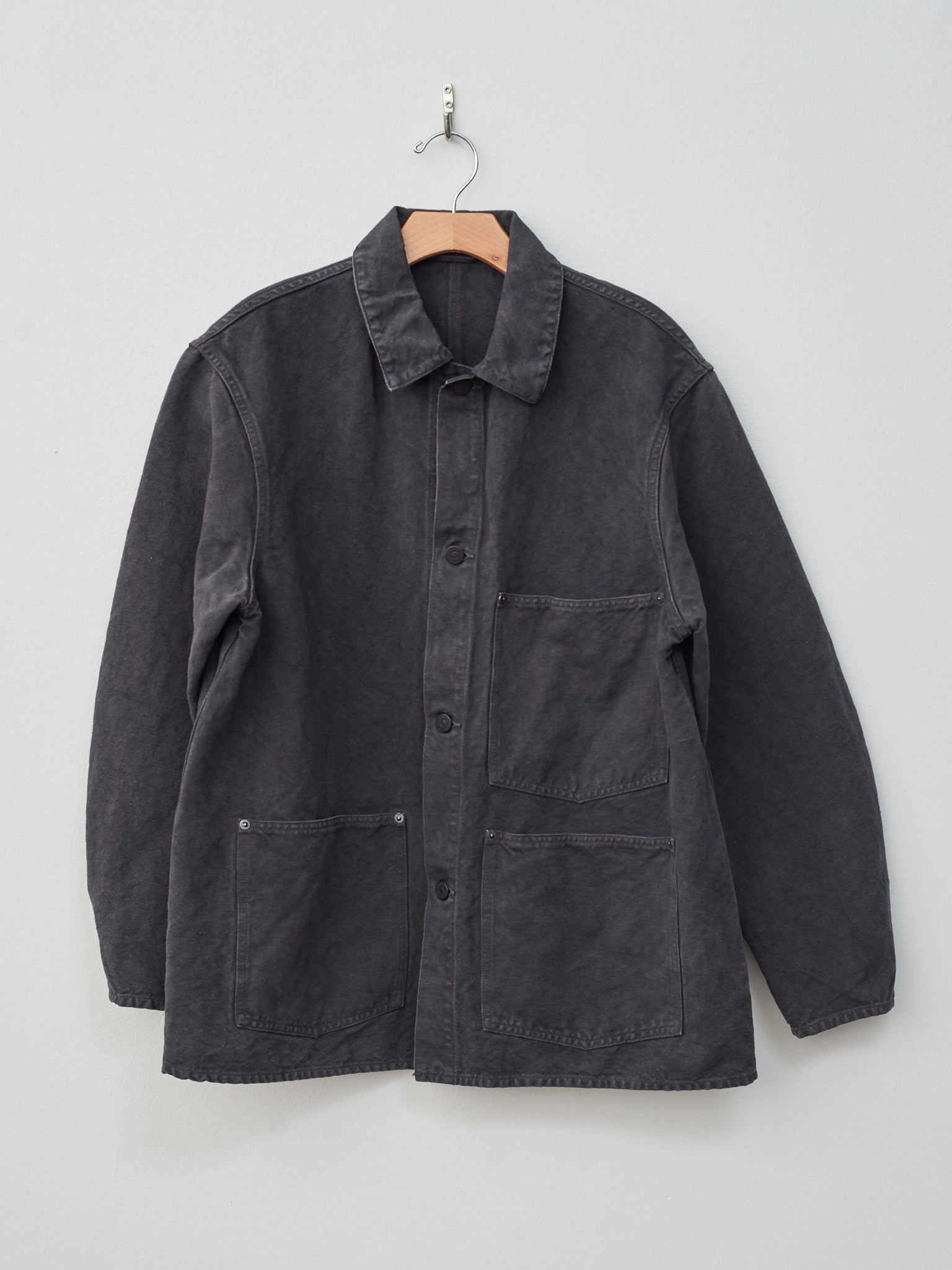 Namu Shop - Kaptain Sunshine Coverall Jacket - Ink Black