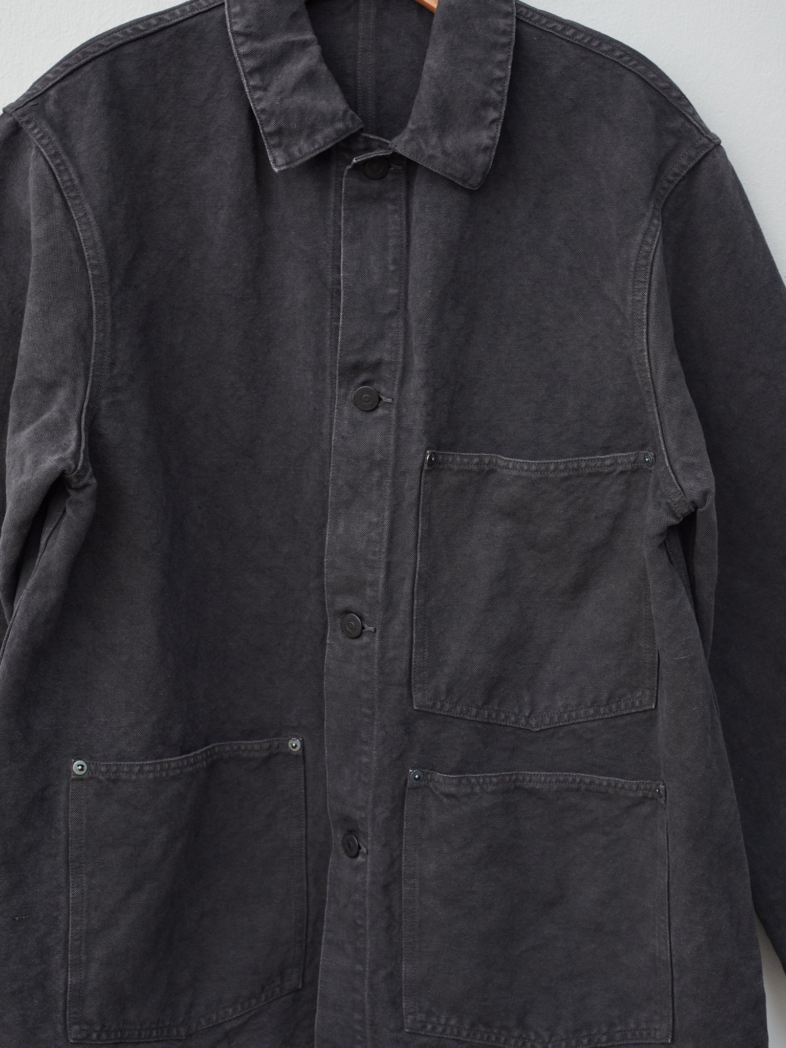 Namu Shop - Kaptain Sunshine Coverall Jacket - Ink Black
