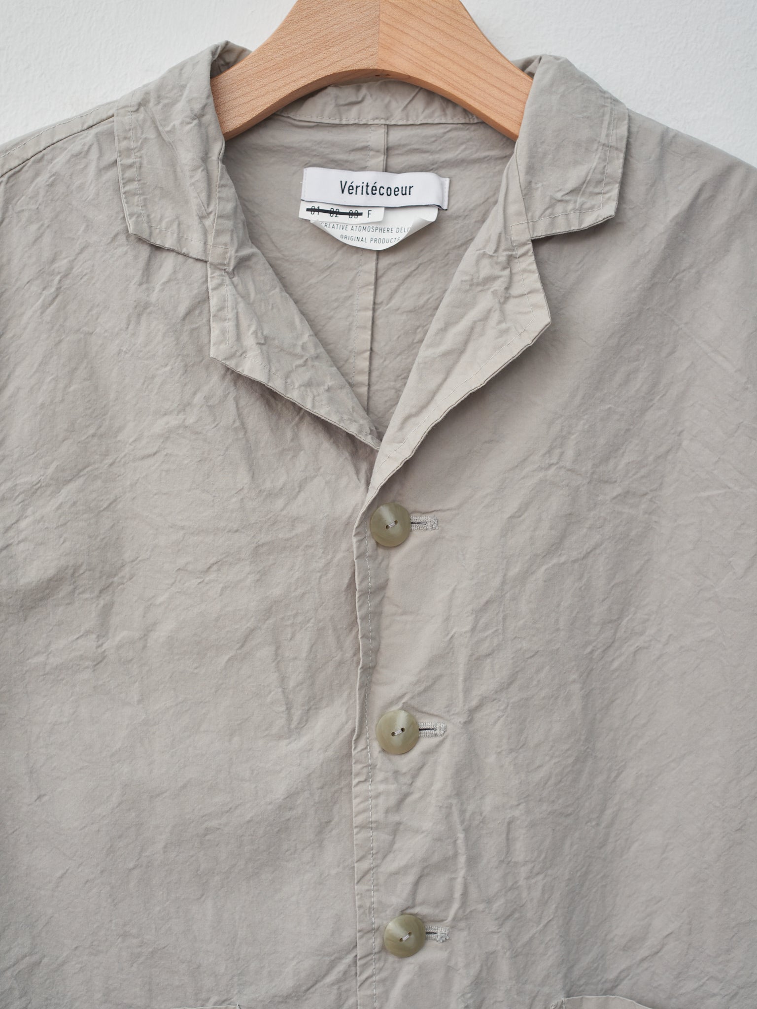 Namu Shop - Veritecoeur Daily Jacket - Smoke Gray