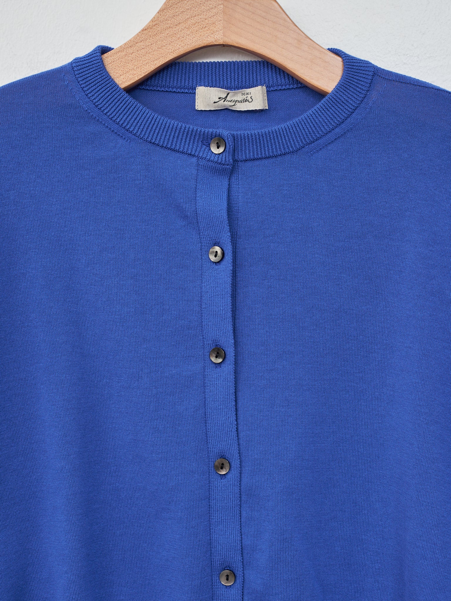 Namu Shop - Ichi Wholegarment Cardigan - Blue