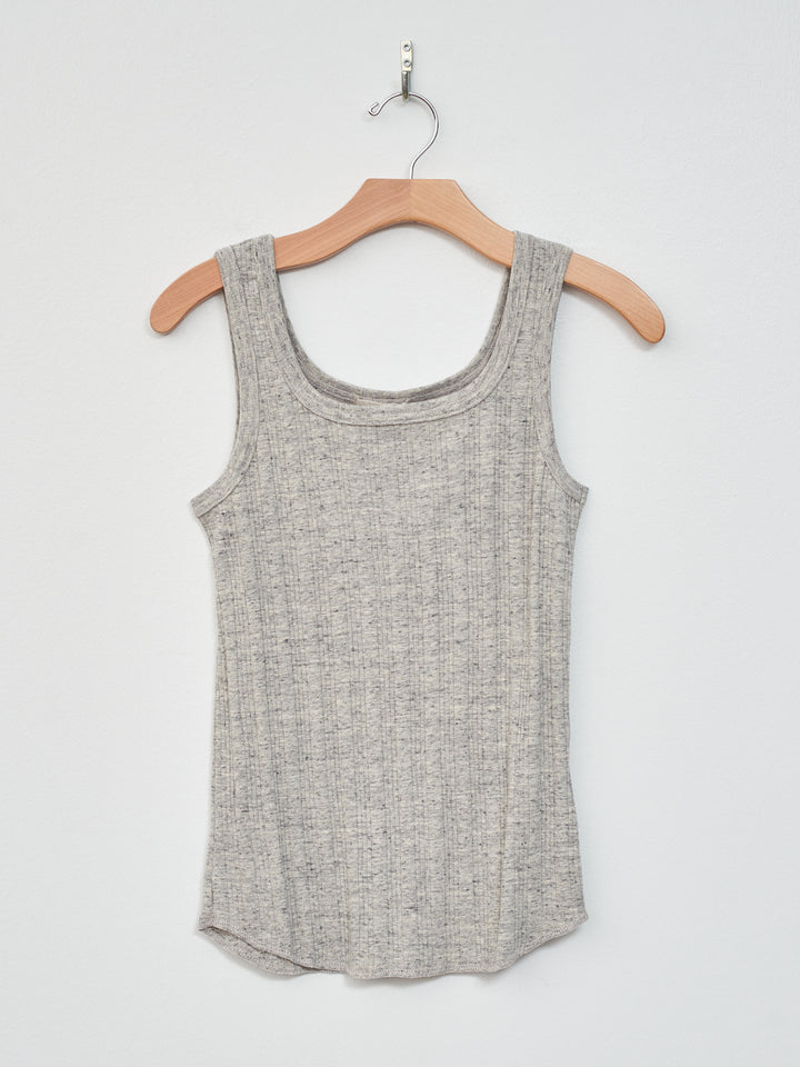 Namu Shop - Ichi Vintage Cotton Stripe Tanktop - Gray