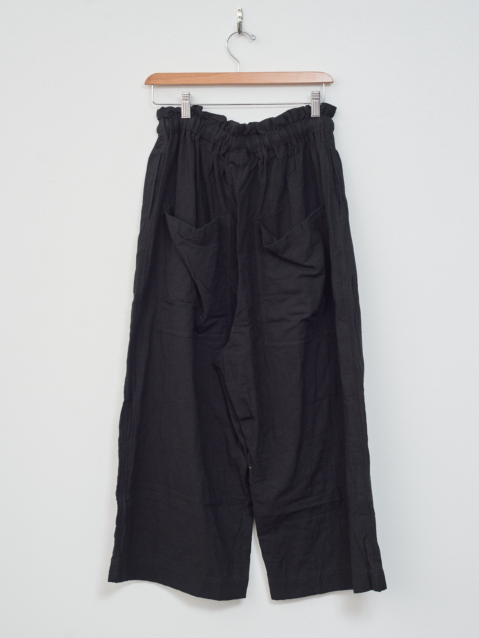 Namu Shop - Ichi Azumadaki Quilt Pants - Black