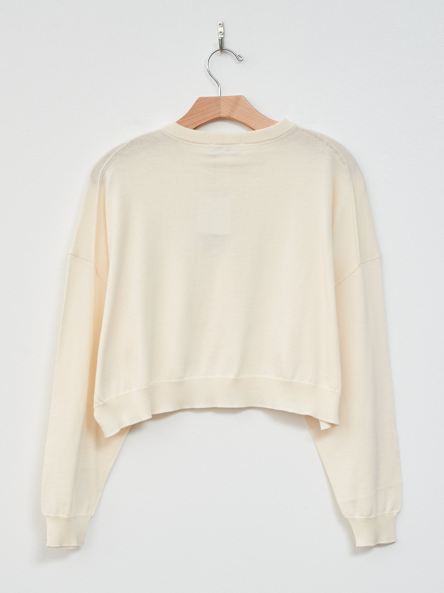 Namu Shop - Ichi Wholegarment Cardigan - Ivory