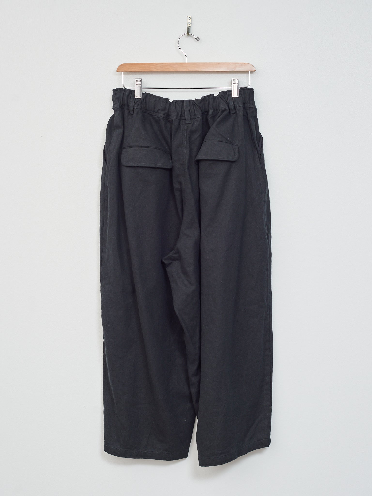 Namu Shop - Ichi Cotton Linen Pants - Black