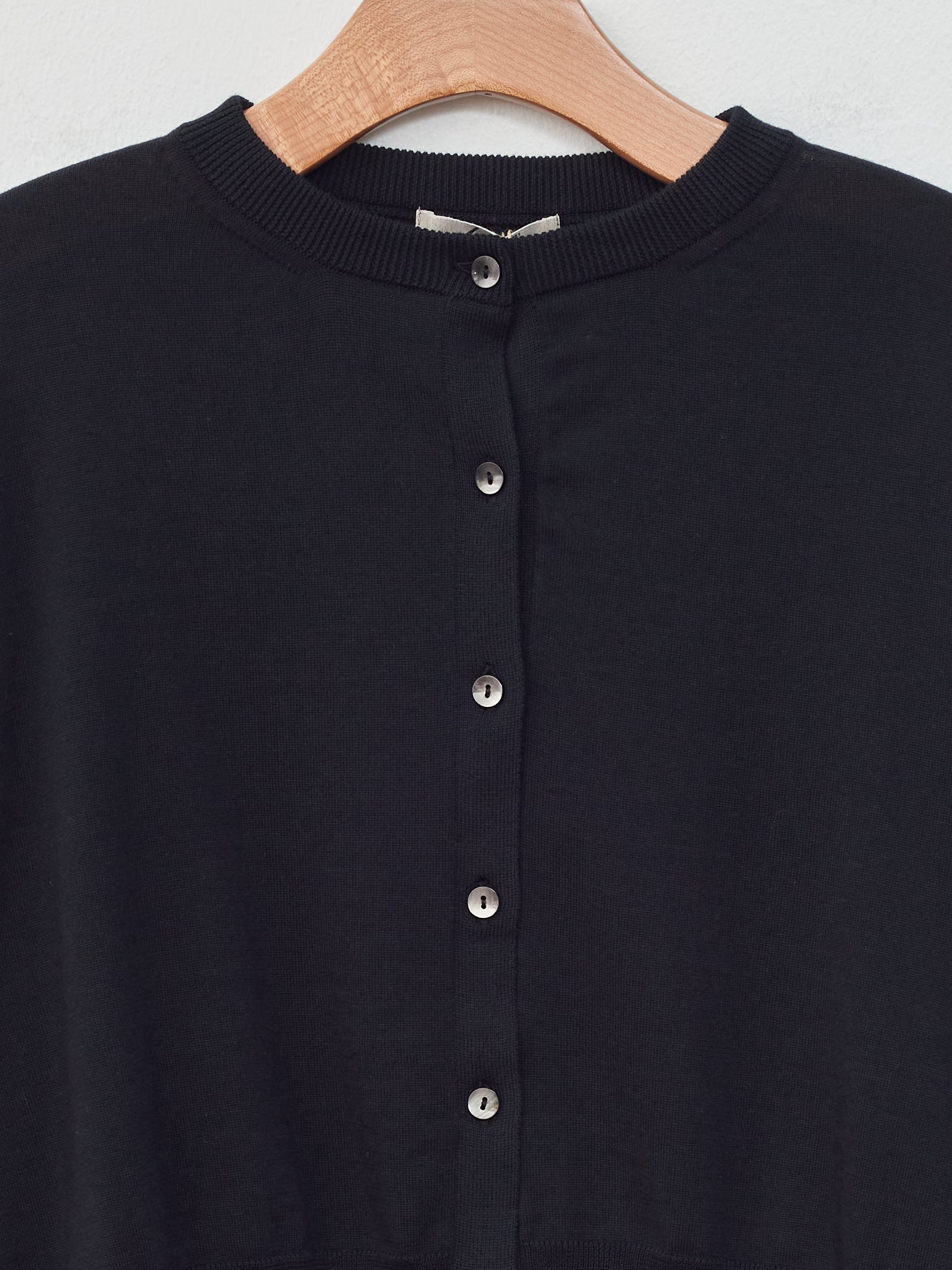 Namu Shop - Ichi Wholegarment Cardigan - Black