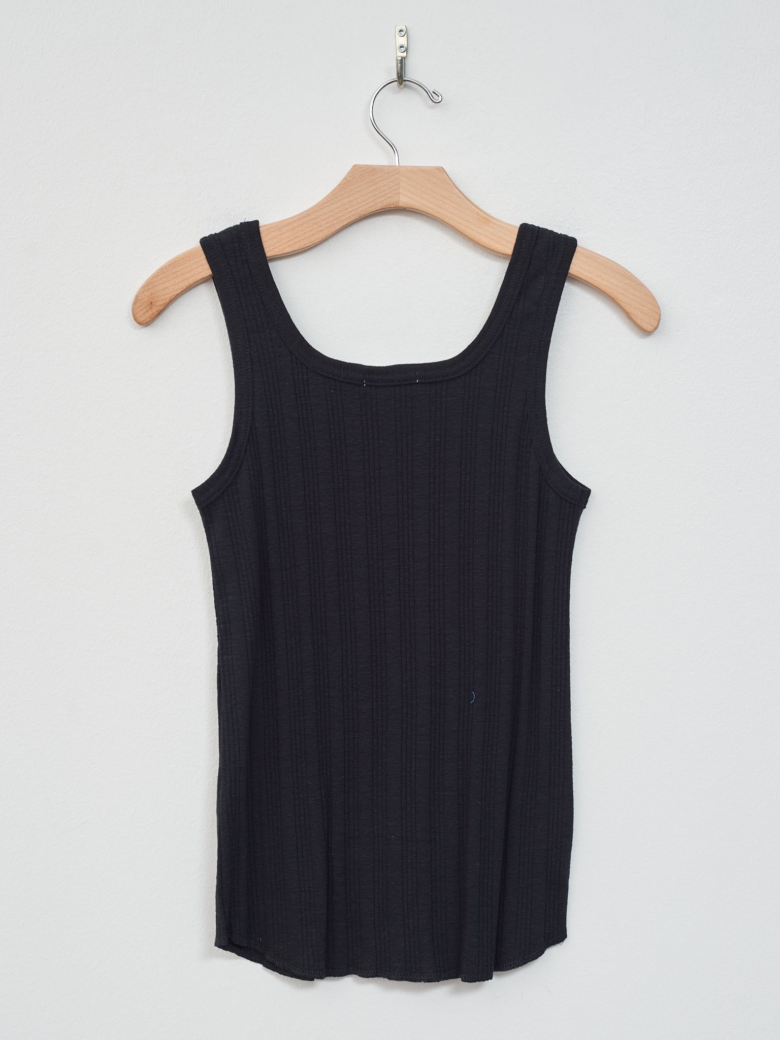 Namu Shop - Ichi Vintage Cotton Stripe Tanktop - Black