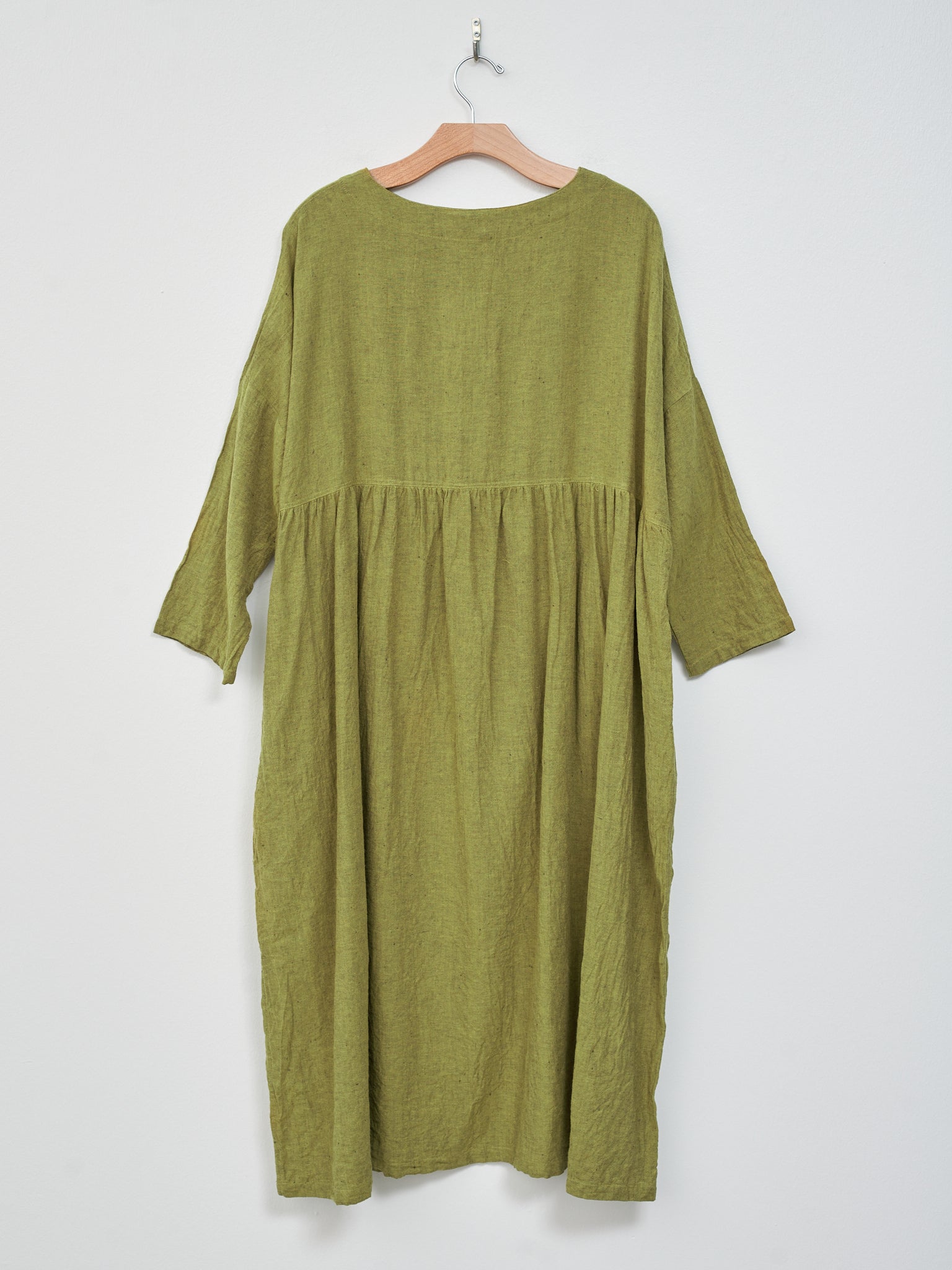 Namu Shop - Ichi Herringbone Dress - Yellow