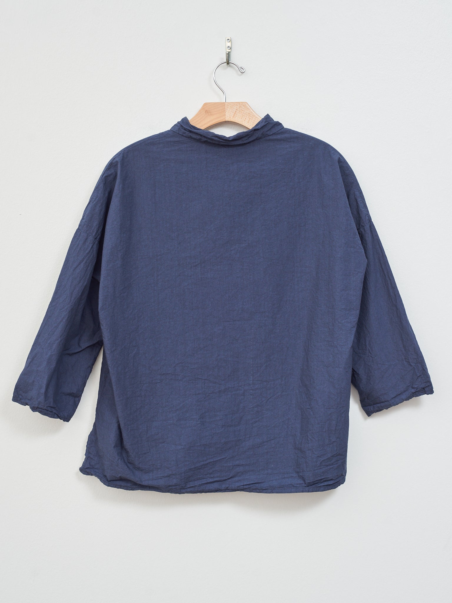 Namu Shop - Album di Famiglia Short Collar Shirt TC - Navy