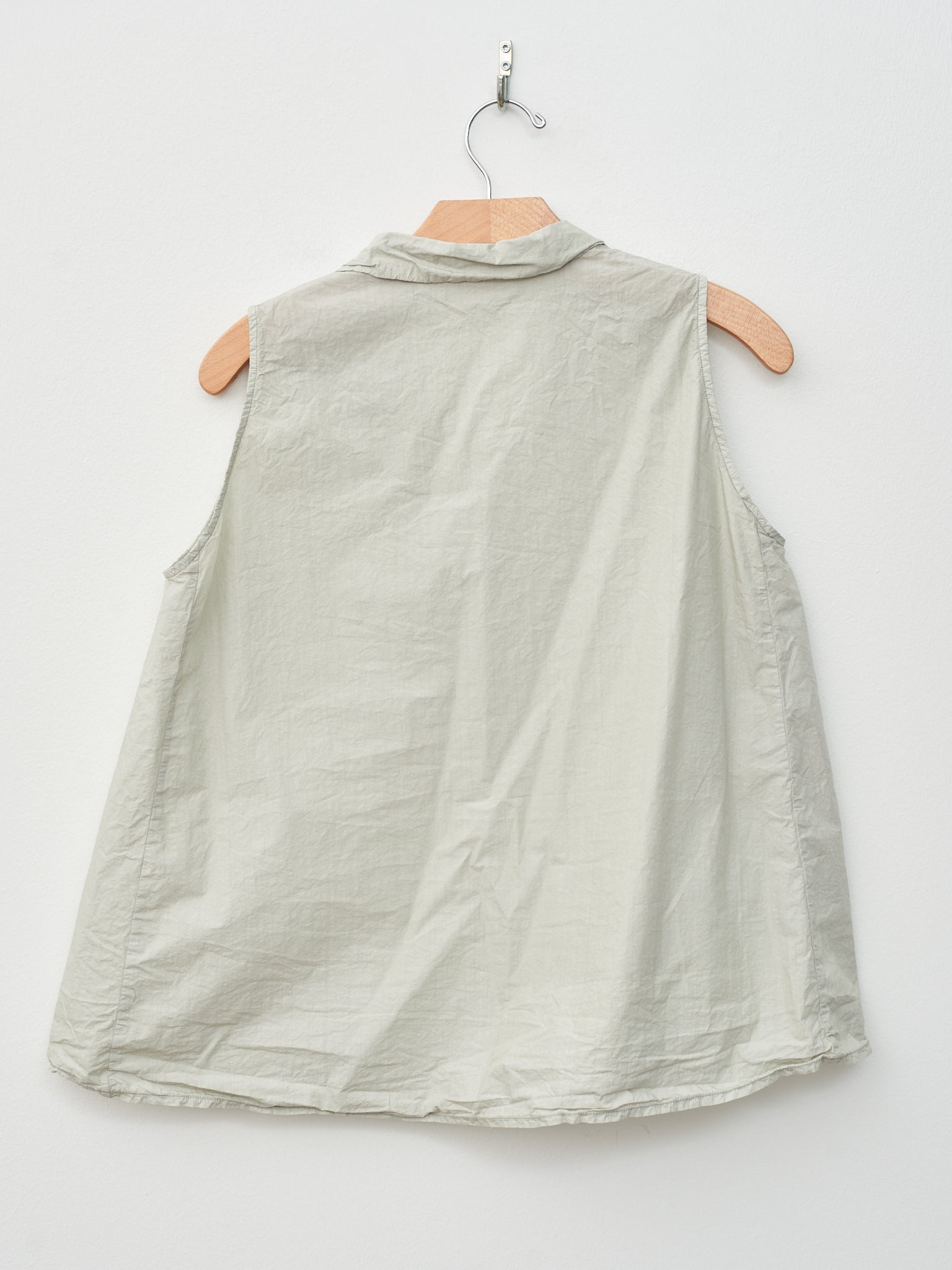 Namu Shop - Album di Famiglia Sleeveless Collar Shirt TC - Almond